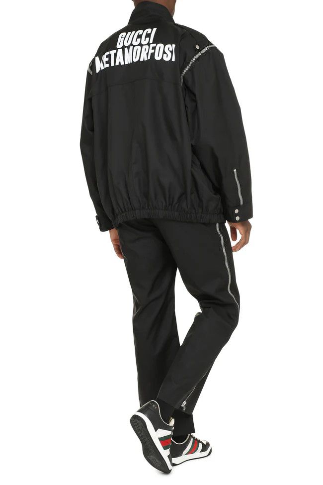 Gucci o1s1wg110125 'Gucci Metamorfosi' Jacket Detachable Sleeves Size US XL / EU 56 / 4 - 4 Thumbnail