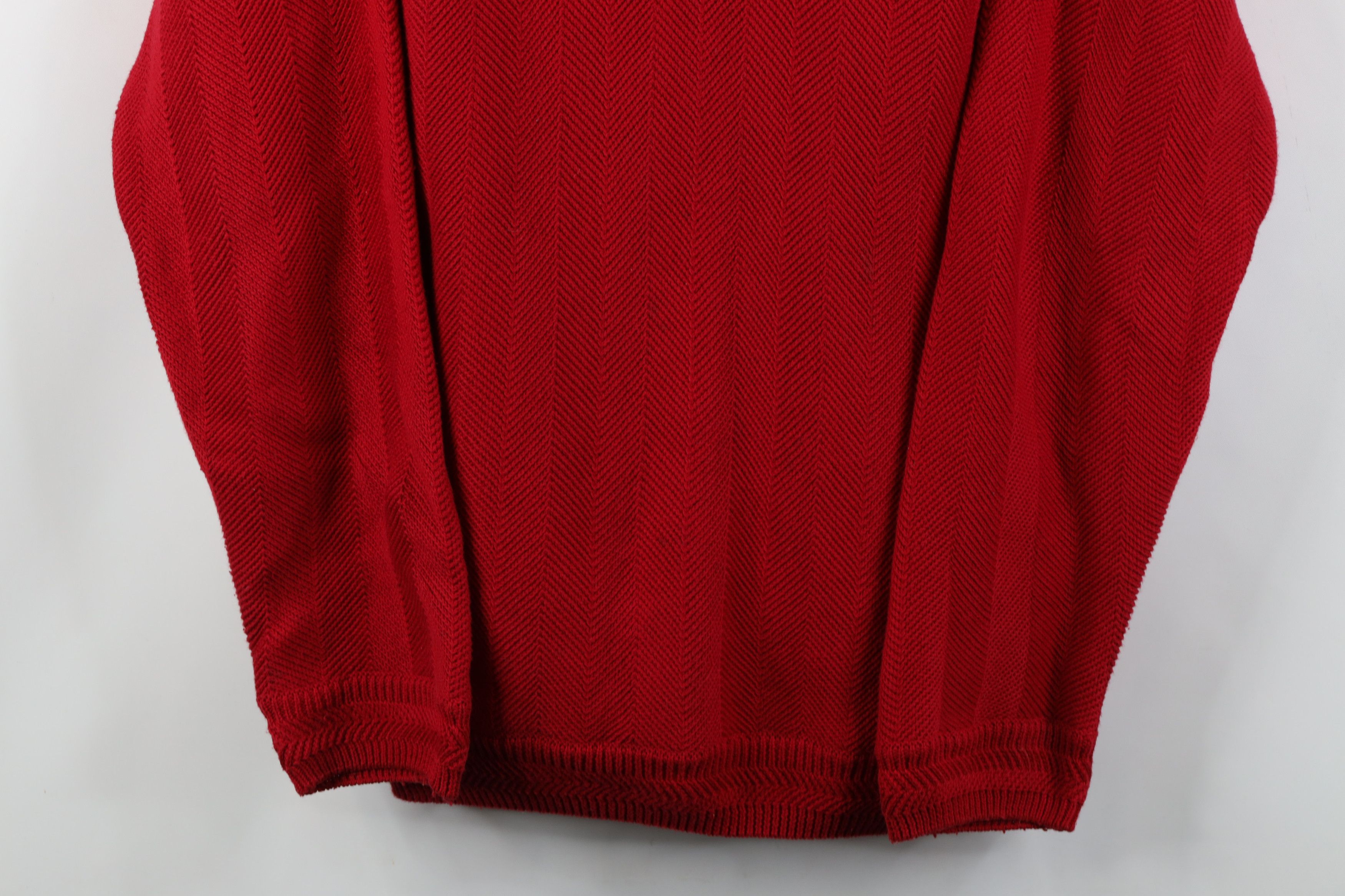 Ralph Lauren Vintage 90s Chaps Ralph Lauren Herringbone Knit Sweater Size US M / EU 48-50 / 2 - 3 Thumbnail