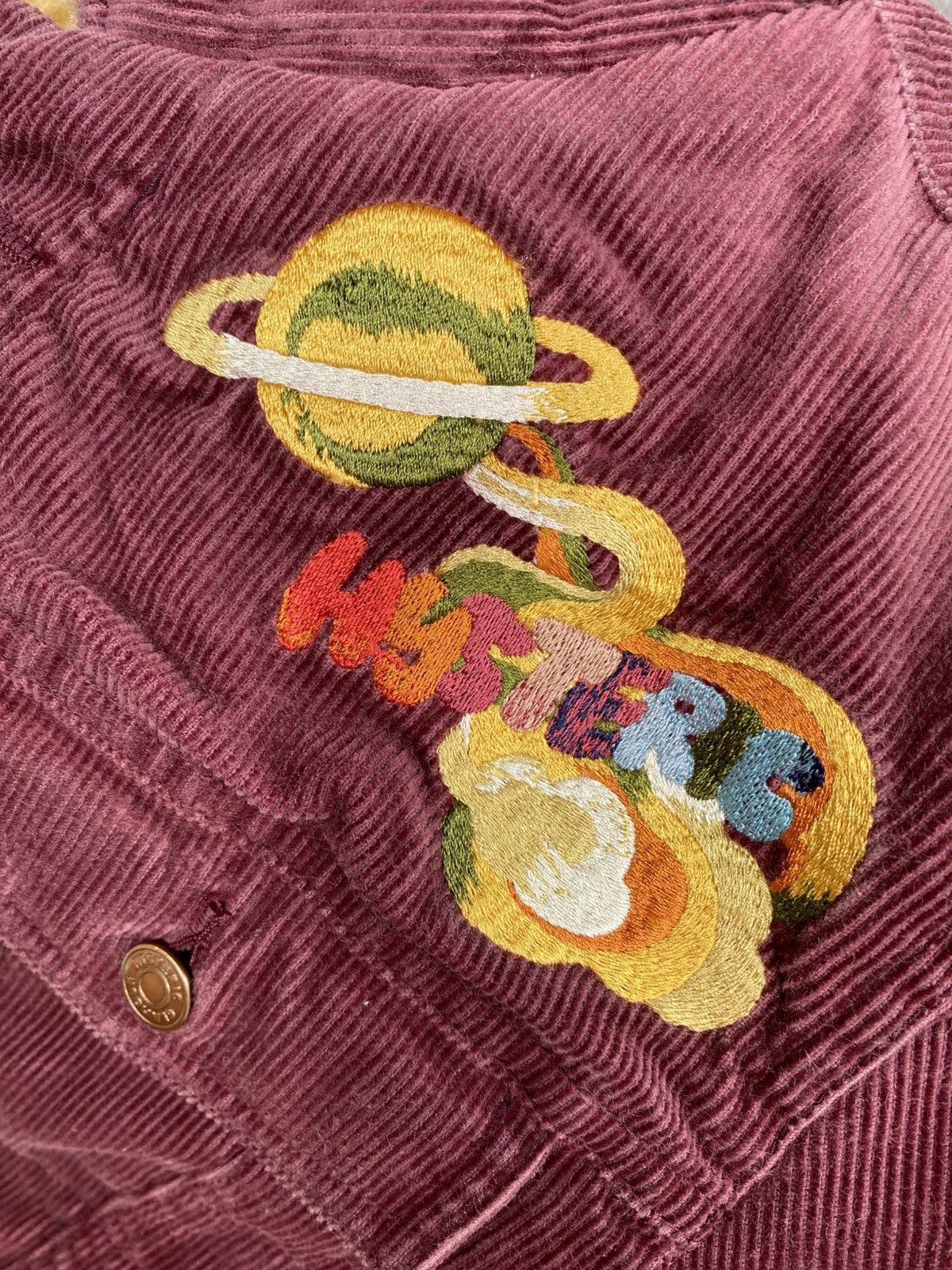 Hysteric Glamour 1980s Hysteric Glamour- Embroidered Corduroy Sherpa Jacket Size US XS / EU 42 / 0 - 19 Thumbnail