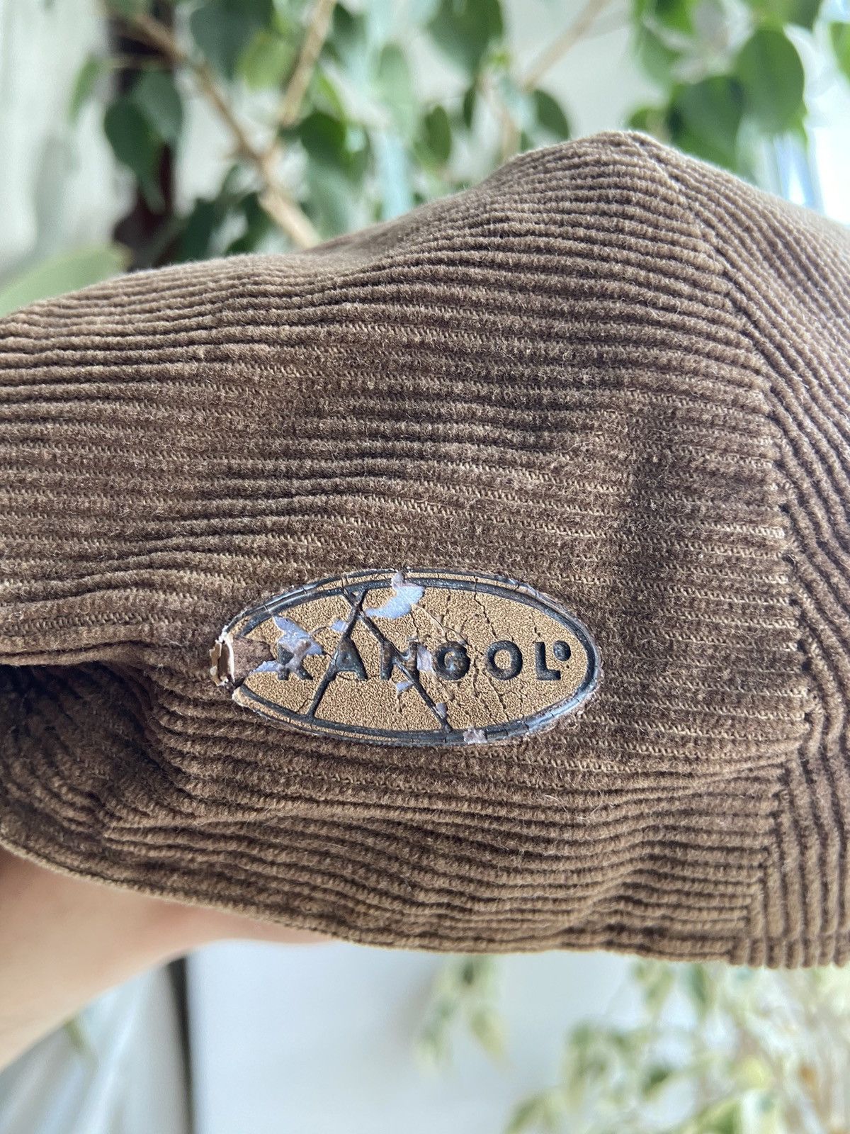 Kangol × Vintage Vintage Kangol Corduroy Brown Beret Cap Size ONE SIZE - 5 Thumbnail
