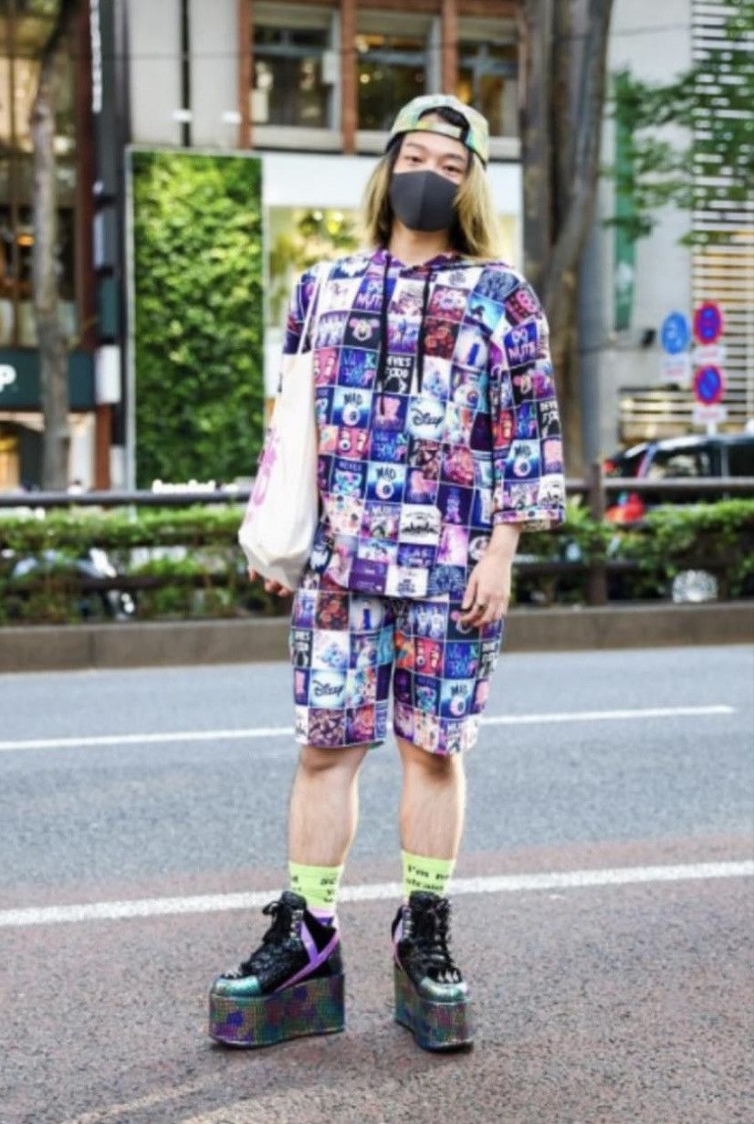 Japanese Brand SS16 MILKBOY cyber punk graphic oversize hoodie Size US L / EU 52-54 / 3 - 14 Thumbnail
