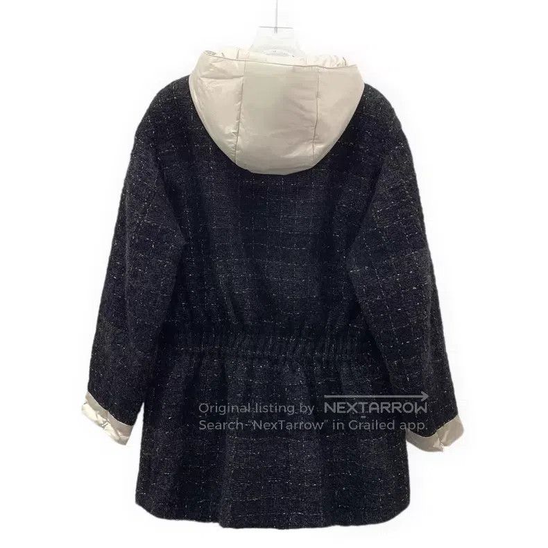 Chanel Chanel Black golden wool braided tweed hooded long-sleeved Size XS / US 0-2 / IT 36-38 - 2 Thumbnail