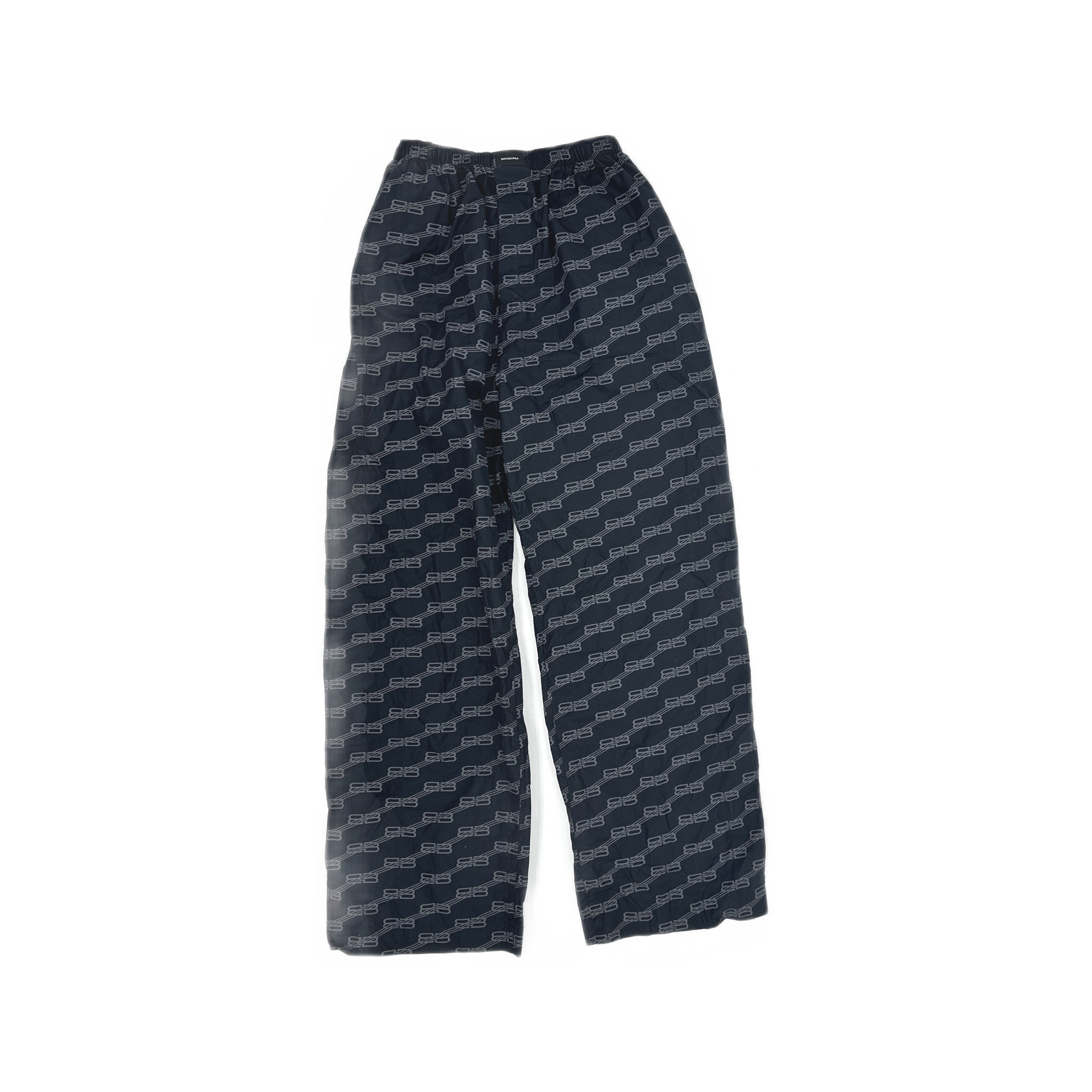 Balenciaga Balenciaga Monogram Lounge Pants Size 30 Size US 30 / EU 46 - 1 Thumbnail