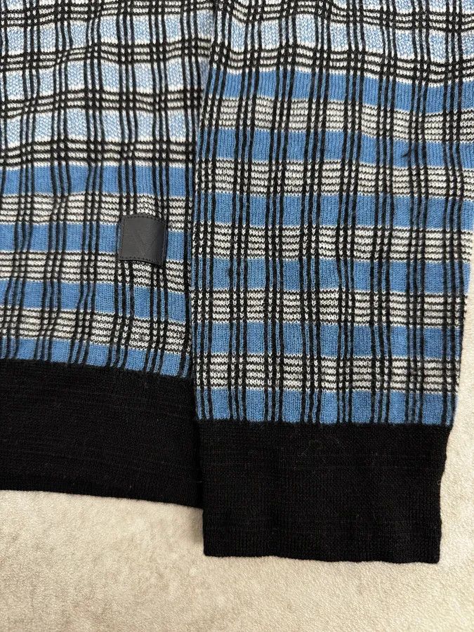 Louis Vuitton Louis Vuitton Blue Checkered Contemporary Sweater Size US S / EU 44-46 / 1 - 7 Thumbnail