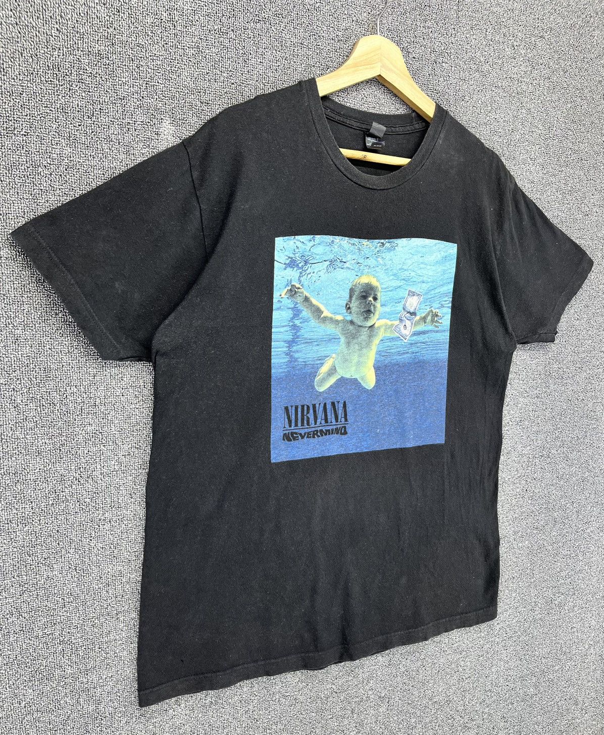 Band Tees Vintage Y2K Nirvana Nevermind Punk Rock Band Tees T Shirts Size US L / EU 52-54 / 3 - 2 Thumbnail