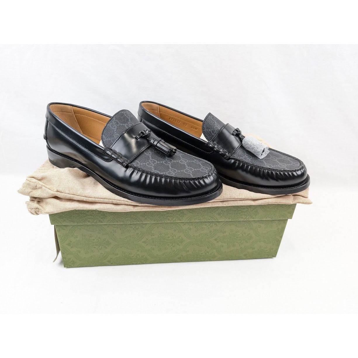 Gucci o1rshd1 Millennial Supreme Loafers in Black Size US 12.5 / EU 45-46 - 21 Thumbnail