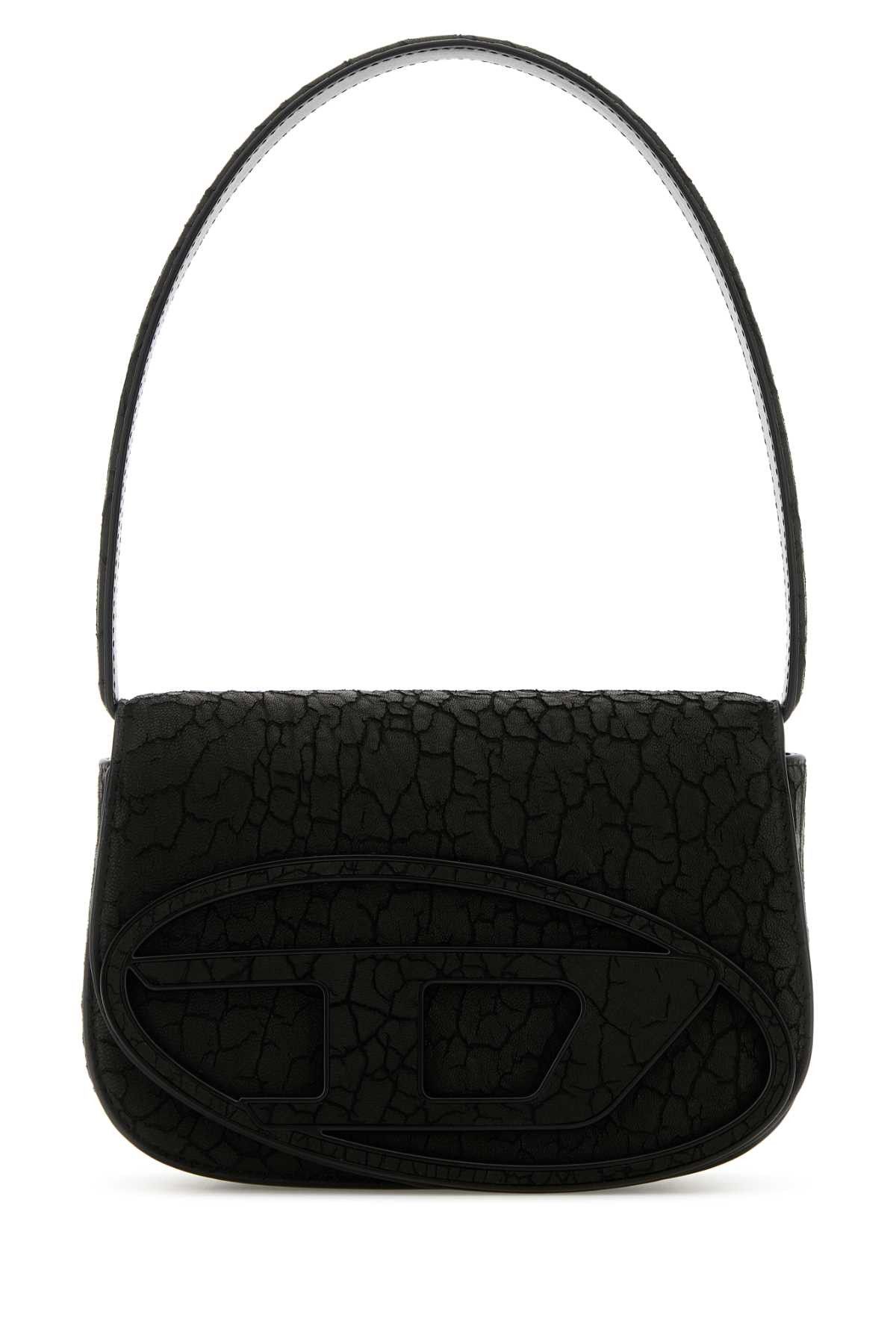 Diesel Black Leather 1Dr Shoulder Bag Size ONE SIZE - 1 Thumbnail