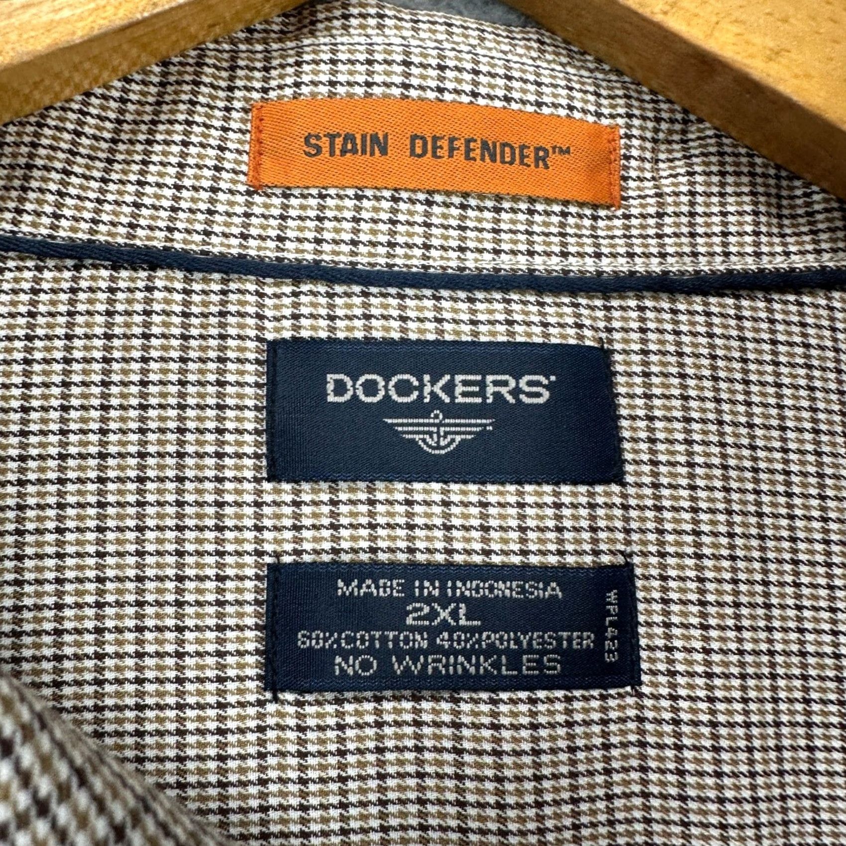 Dockers VINTAGE Dockers Shirt? (No, not vintage) Size US XXL / EU 58 / 5 - 5 Thumbnail