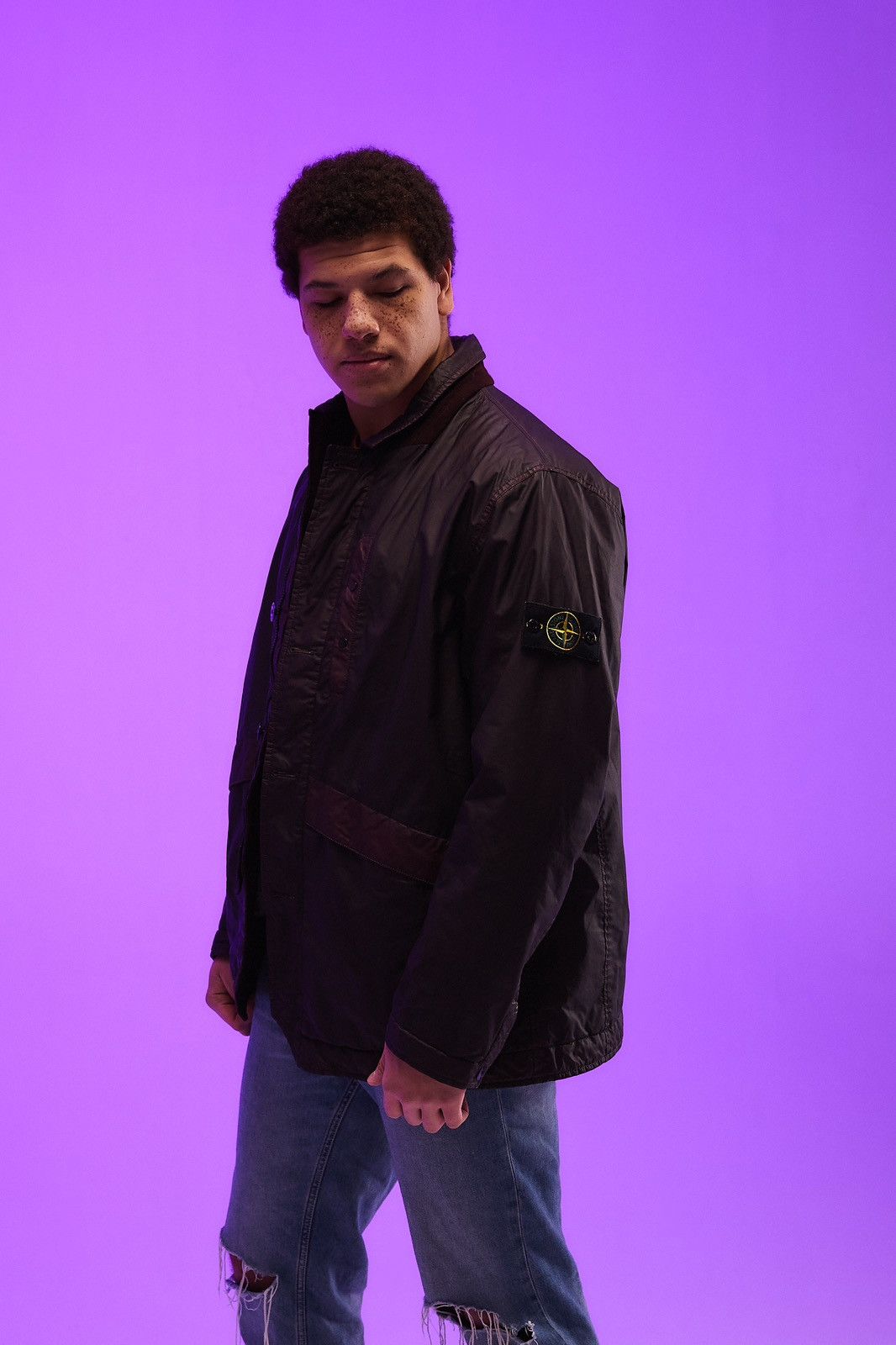 Stone Island Stone island Mussola Gommata Size US XXL / EU 58 / 5 - 1 Thumbnail