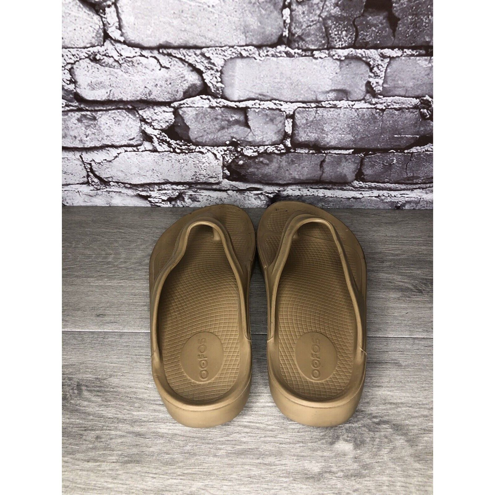 Other Oofos Oolala Camel Nude Rubber Thong Lightweight Sandals Wom Size US 10 / IT 40 - 5 Thumbnail