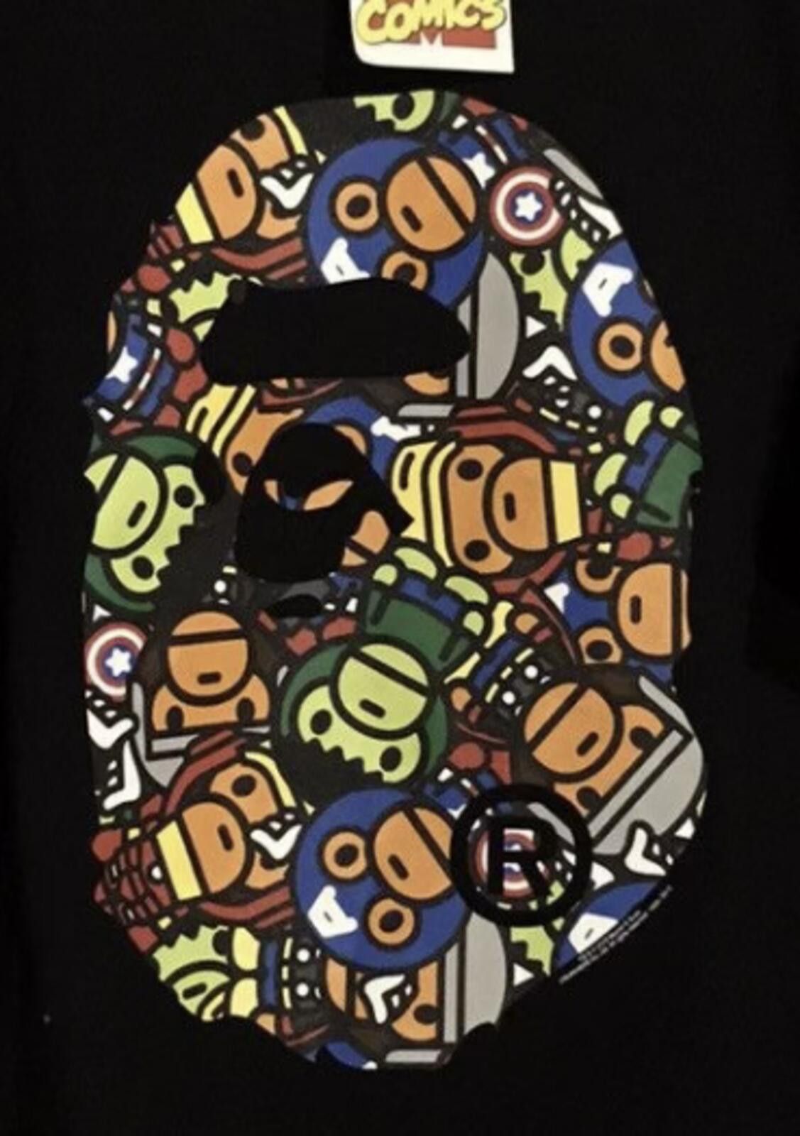Bape BAPE x Marvel x Baby Milo Comic Camo Tee Avengers - Hulk XXL Size US XXL / EU 58 / 5 - 3 Thumbnail