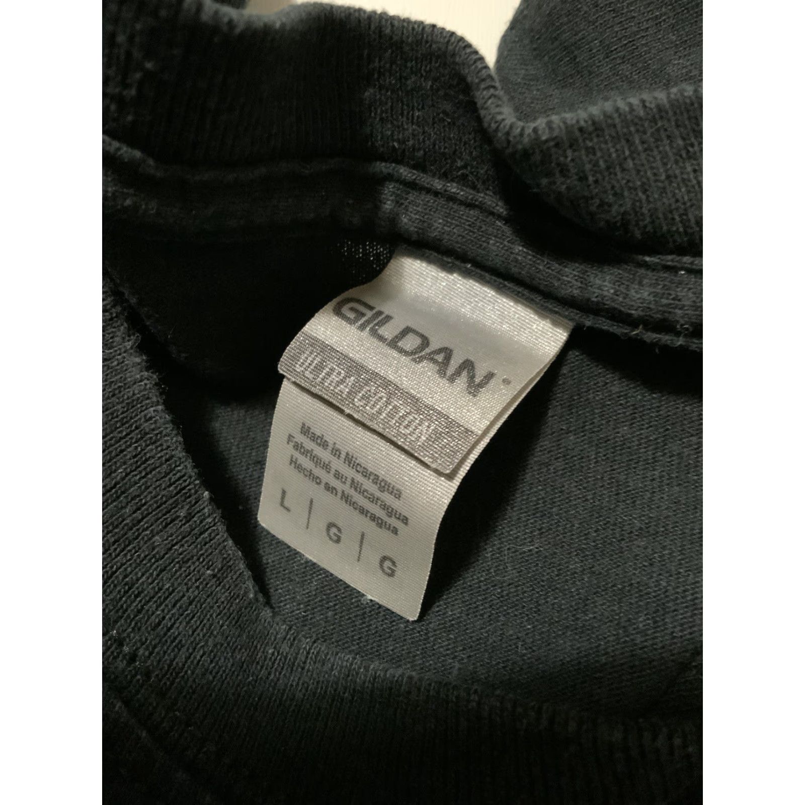 Gildan Gildan Nightmare Don’t Care Hillary White Rabbit Skeleton Horse Graphic L/S T-Shirt LG Black Men Size US L / EU 52-54 / 3 - 5 Thumbnail