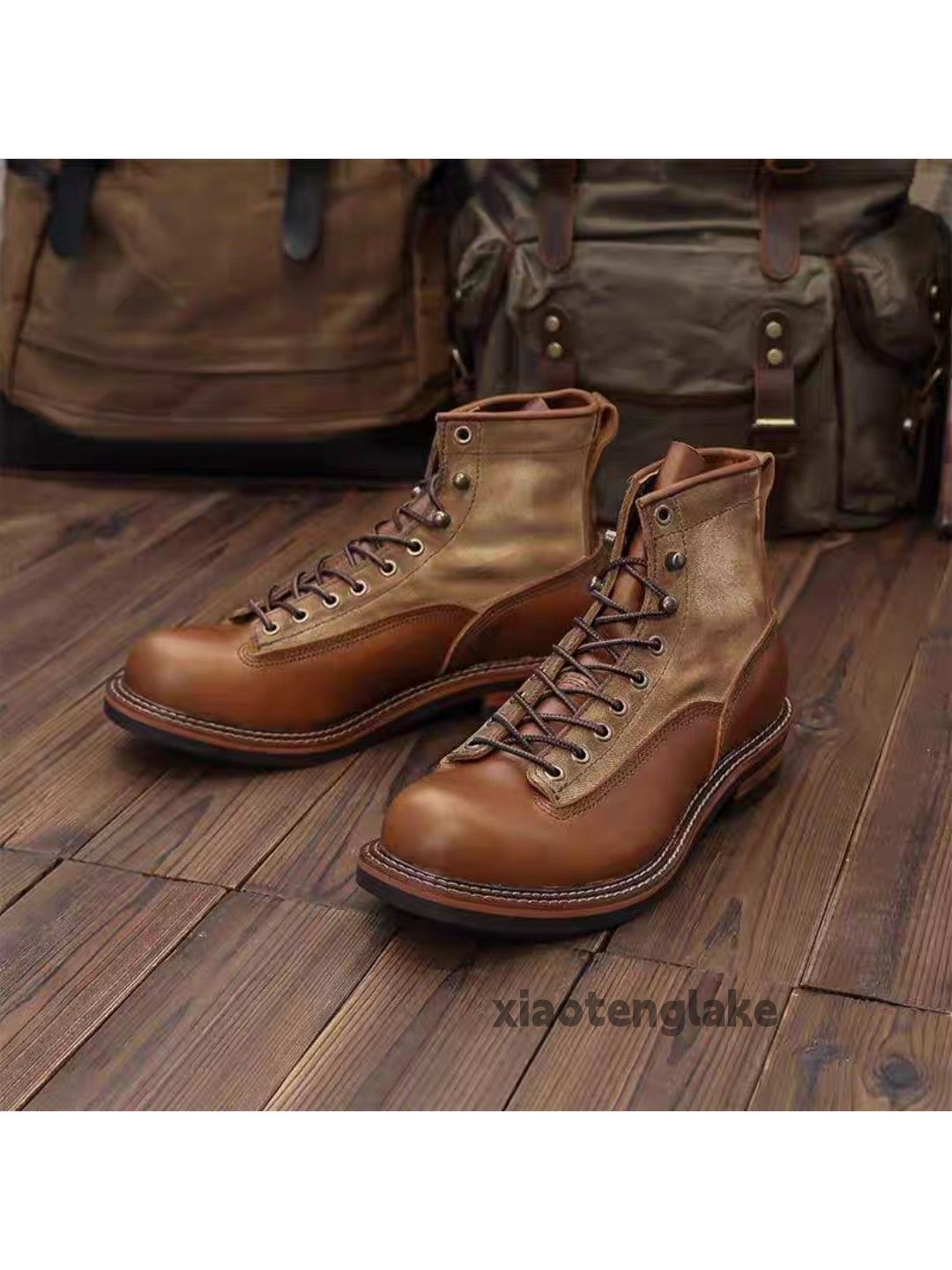 Vintage Utility military outdoor hiking mountain boots shoes Size US 11 / EU 44 - 5 Thumbnail
