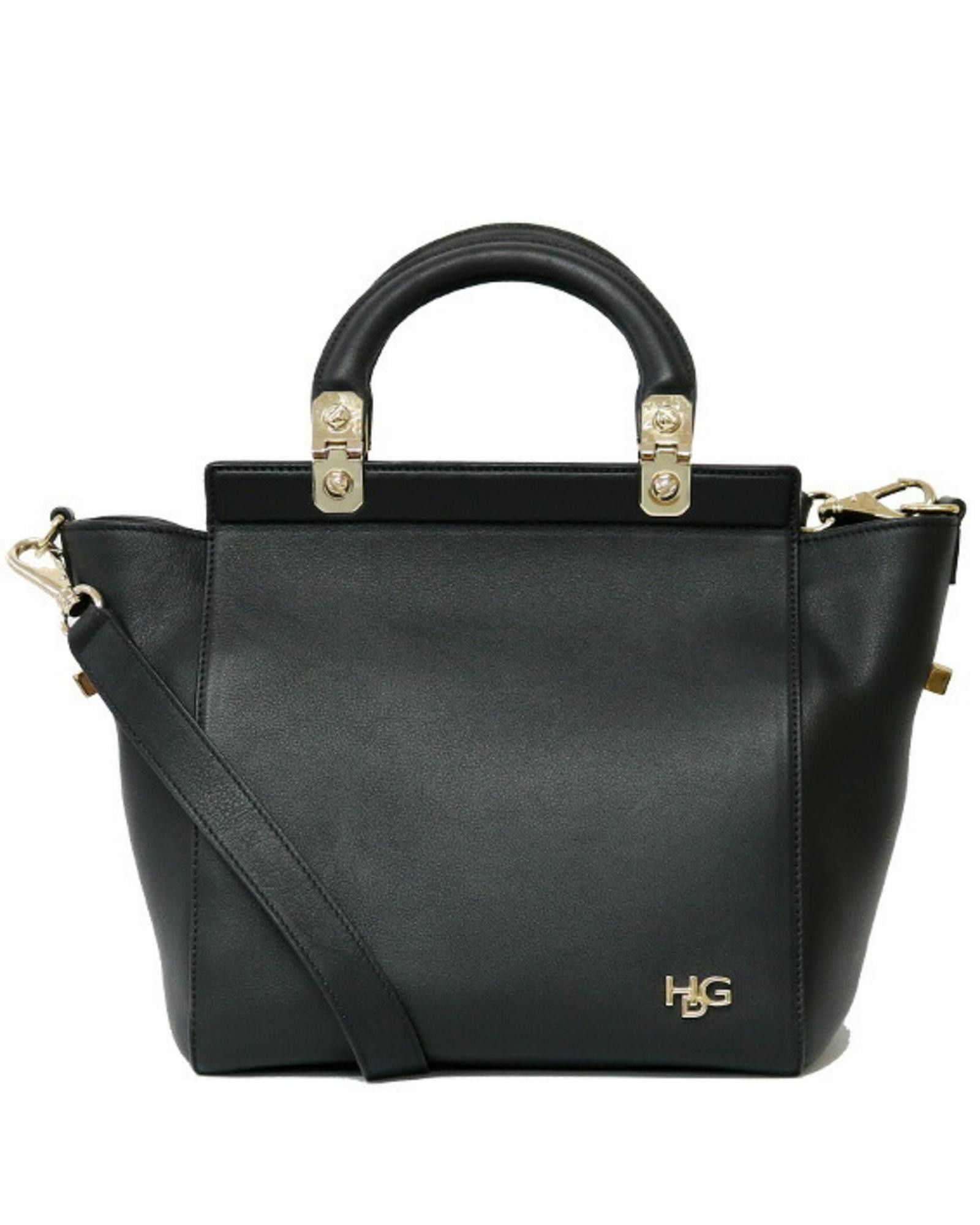 image of Givenchy Pony-Style Calfskin Shoulder Bag in Black, Women's
