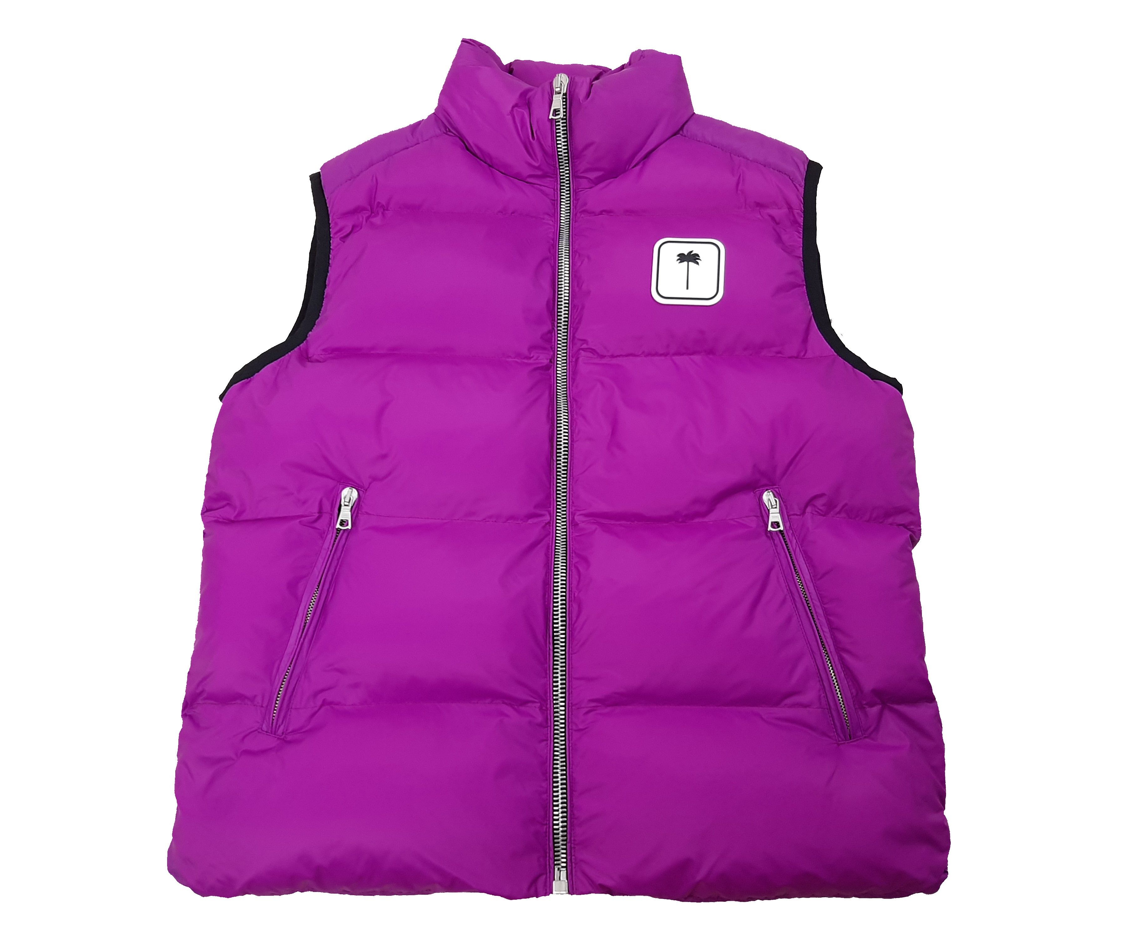 Palm Angels Palm Angels Puffer Vest Purple Women's Size XS Oversized Size XS / US 0-2 / IT 36-38 - 8 Thumbnail