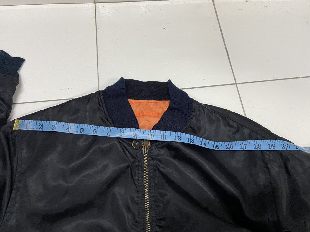 Vintage AIR FORCE INTERMEDIATE MA 1 MACHOPE ARMY JACKET Size US L / EU 52-54 / 3 - 15 Thumbnail