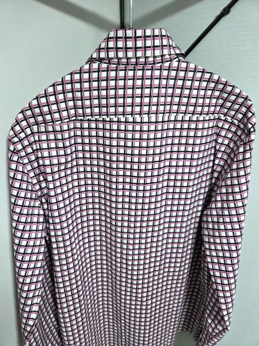 Marni Marni eclectic purple checked shirt Size US M / EU 48-50 / 2 - 6 Thumbnail