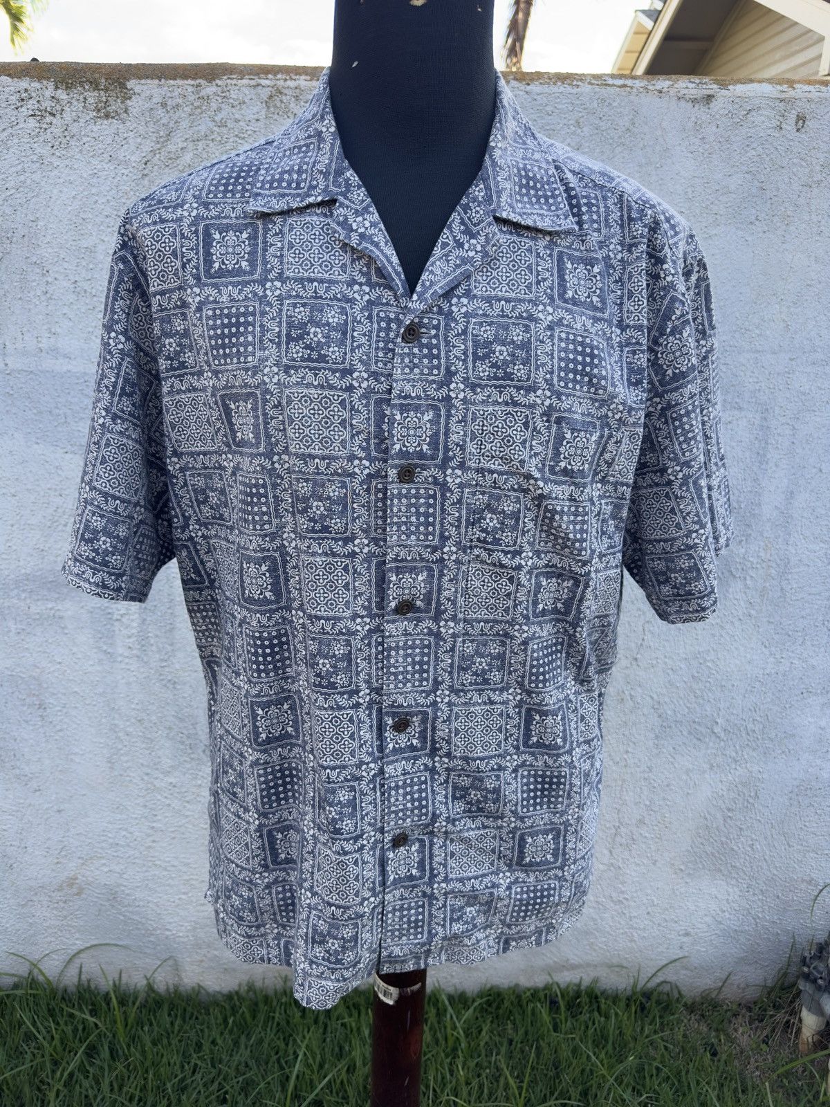 Reyn Spooner PreOwned Reyn Spooner X Uniqlo Hawaiian Blue Men's Large Size US L / EU 52-54 / 3 - 1 Thumbnail