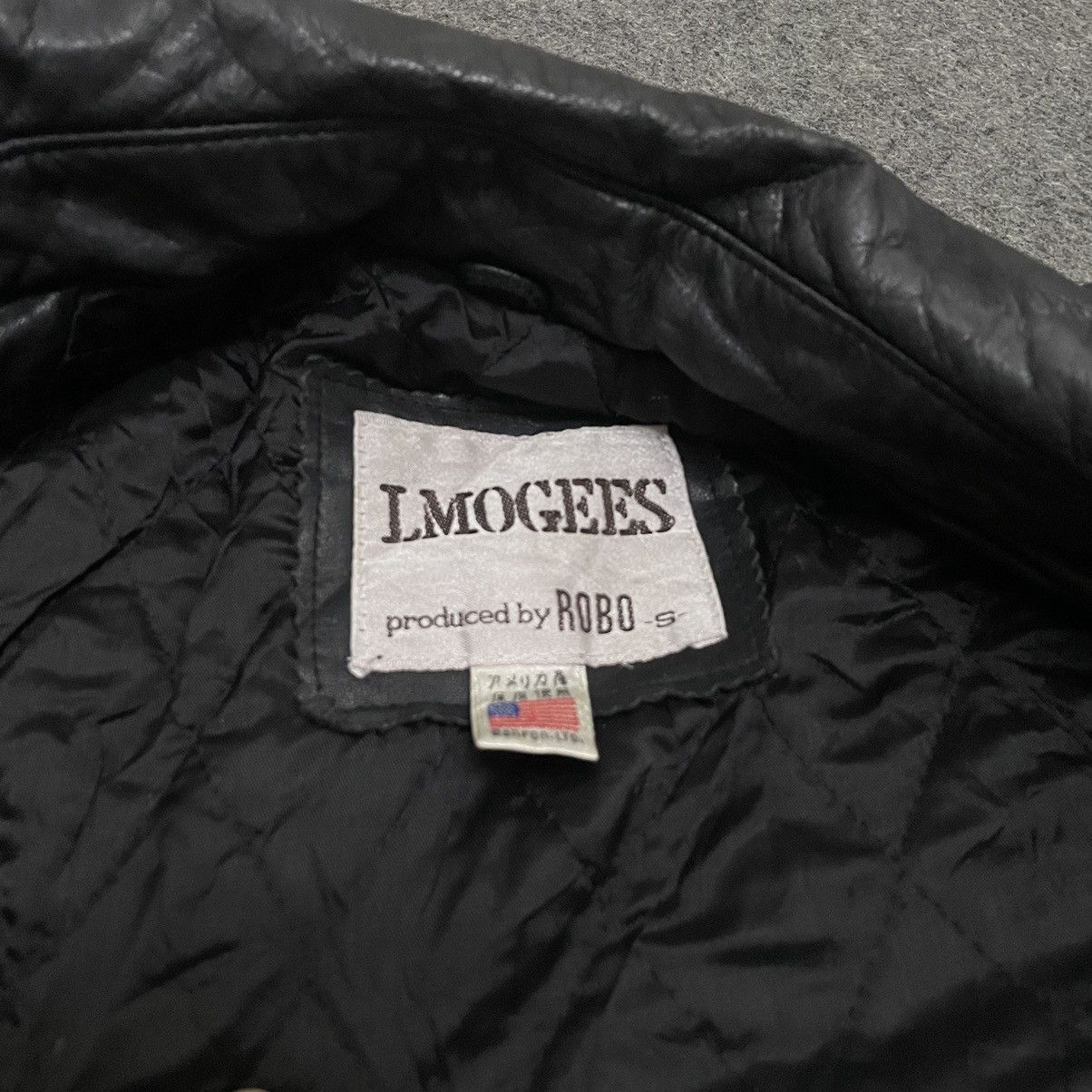 Genuine Leather × Japanese Brand Lmogees Cowhide Leather Jacket Quilted Lined Size US M / EU 48-50 / 2 - 6 Thumbnail