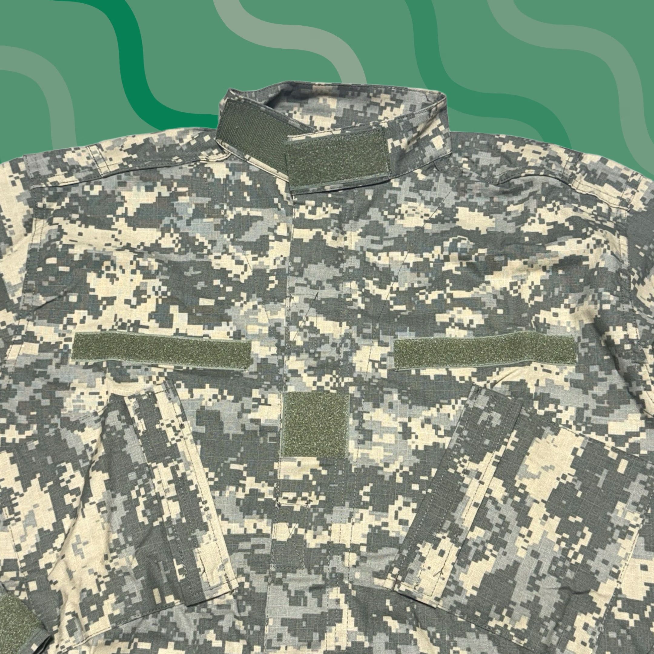 Rothco Rothco Army Combat Uniform Shirt MedGreen Digital Camo ACU NWT Mens M Camouflage Shirt Size US M / EU 48-50 / 2 - 1 Thumbnail