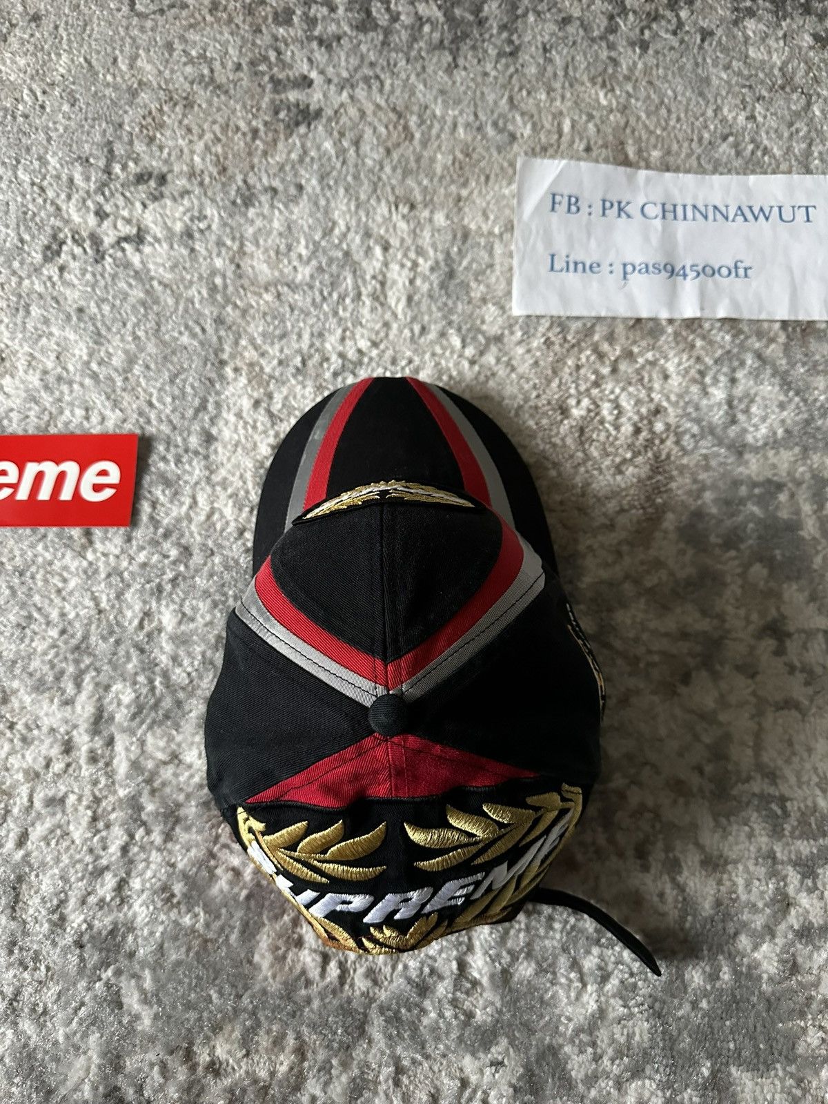 Supreme SUPREME ENDURANCE SERIES 6-PANEL CAP FW24 Size ONE SIZE - 10 Thumbnail