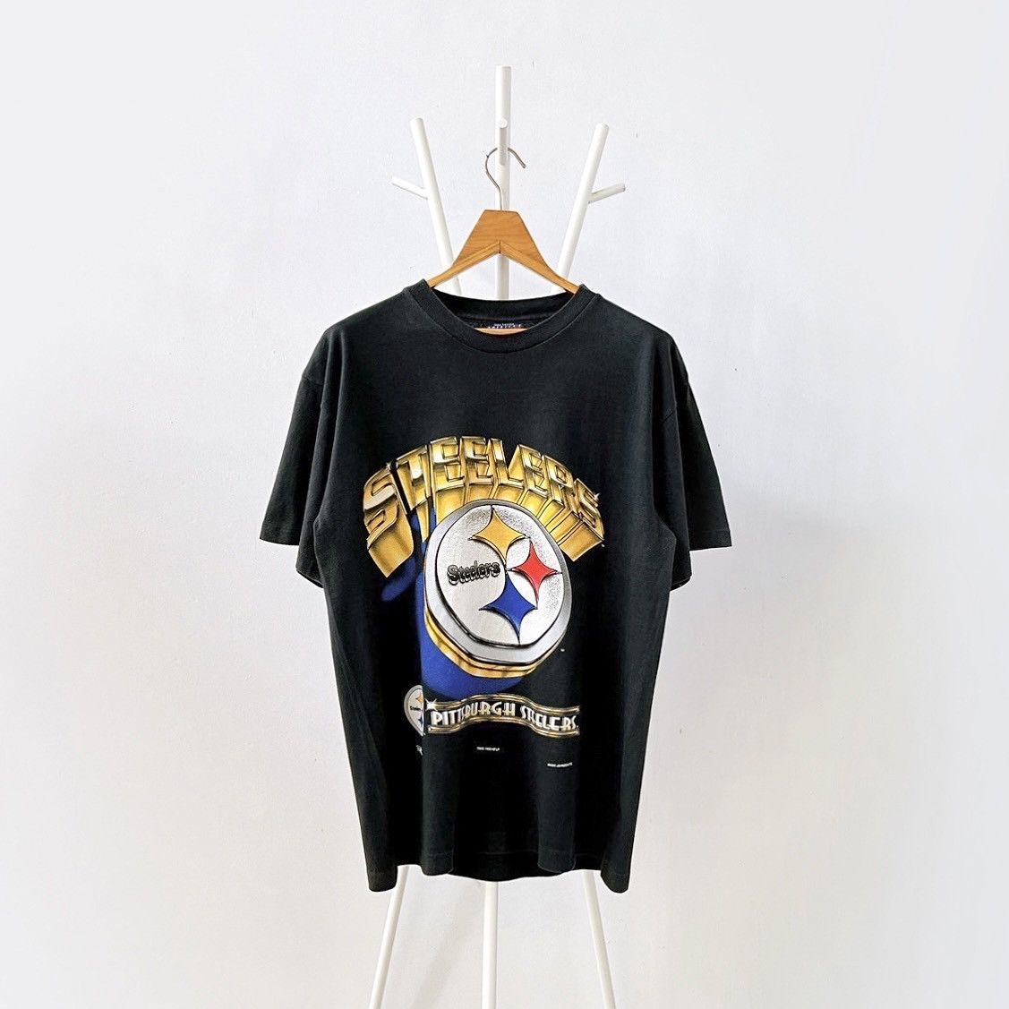 90s Pittsburg Steelers NFL t-shirt/ L