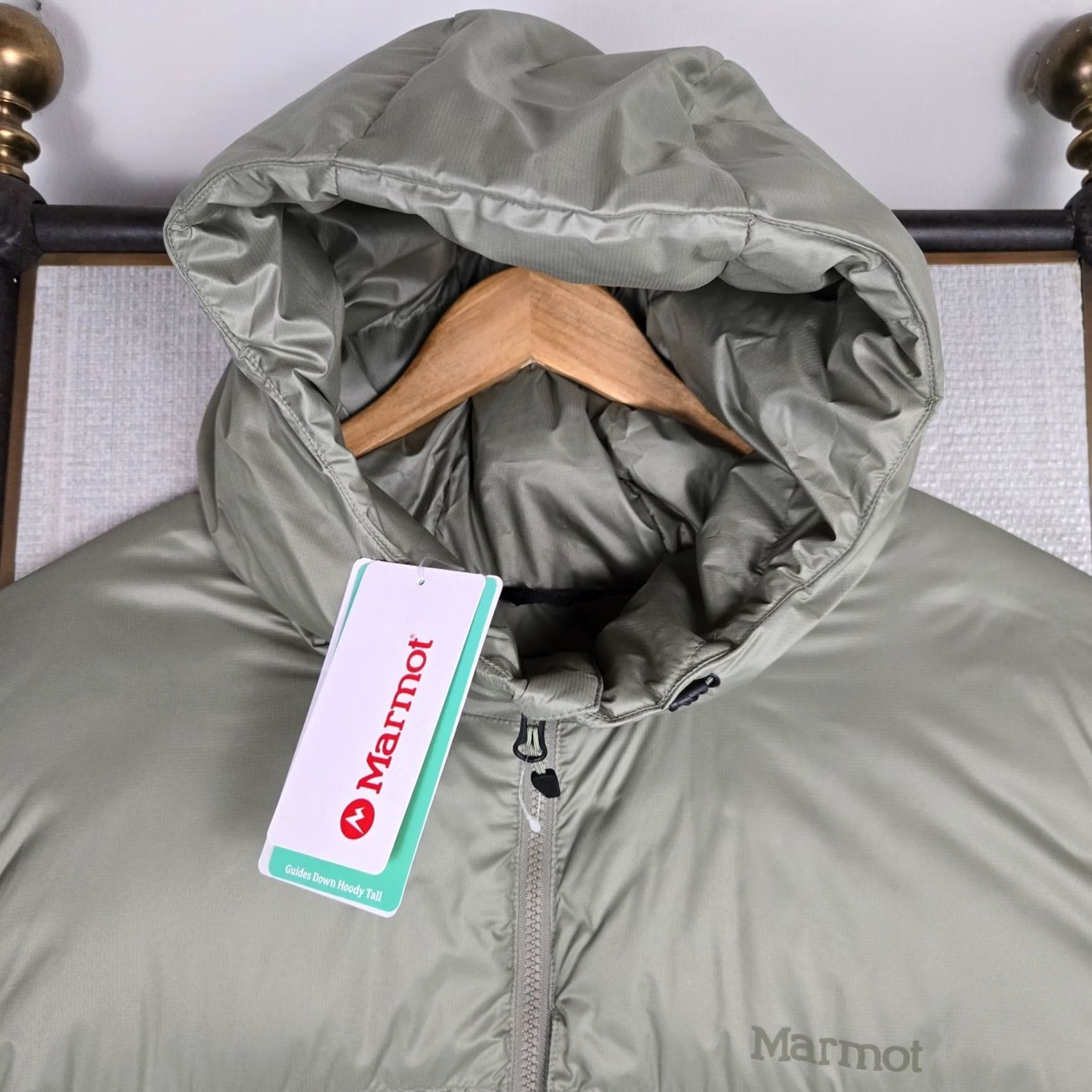 Marmot MARMOT 700 Down Full Zip Hooded Jacket Green 3XT 3XL Tall Mens Winter Coat Winter Gear Size US XXL / EU 58 / 5 - 3 Thumbnail