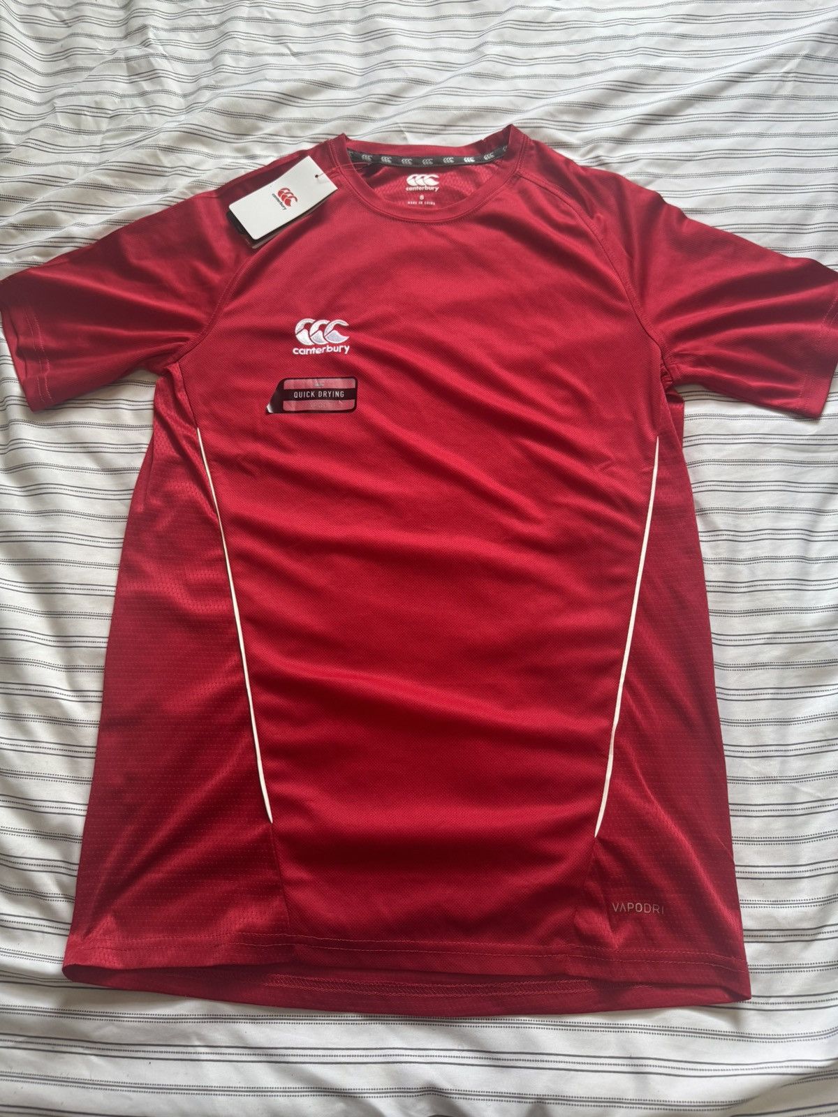 Canterbury of New Zealand NWT Canterbury Red Vapodri Tee | Size S Size US S / EU 44-46 / 1 - 2 Thumbnail