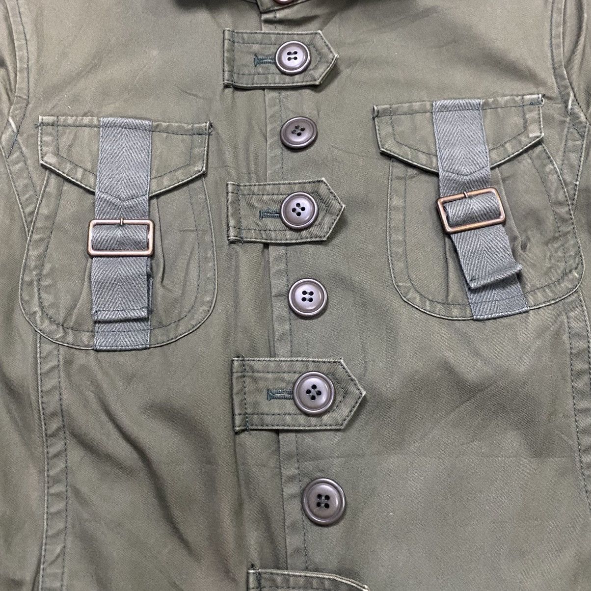 Issey Miyake × Japanese Brand Issey Miyake Sunaokuwahara bondage jacket coat Size M / US 6-8 / IT 42-44 - 9 Thumbnail