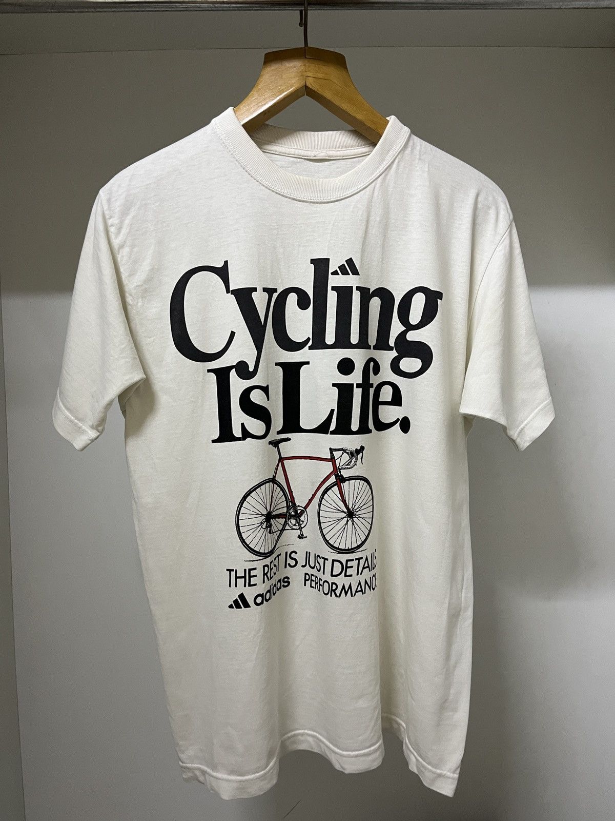 Vintage Vintage Adidas Performance Cycling Bootleg Size US M / EU 48-50 / 2 - 1 Thumbnail