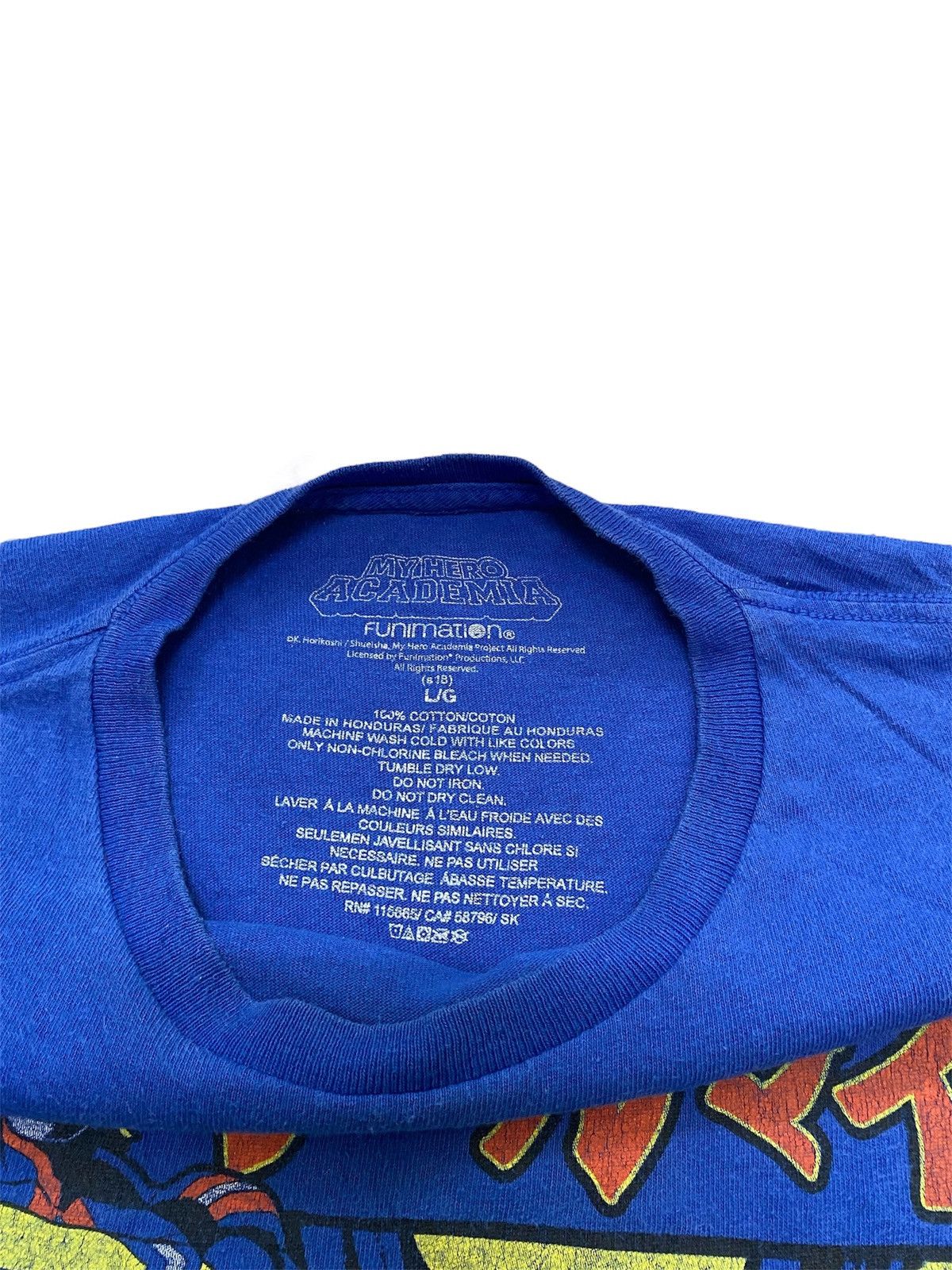 Anime × Japanese Brand Manga My Hero Academia All Might Graphic Tee Size US L / EU 52-54 / 3 - 5 Thumbnail