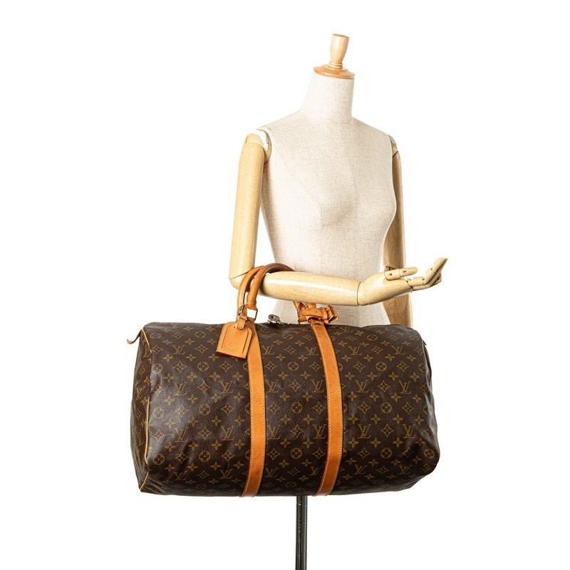 Louis Vuitton Louis Vuitton Monogram Keepall 50 Boston Bag M41426 Size ONE SIZE - 13 Thumbnail
