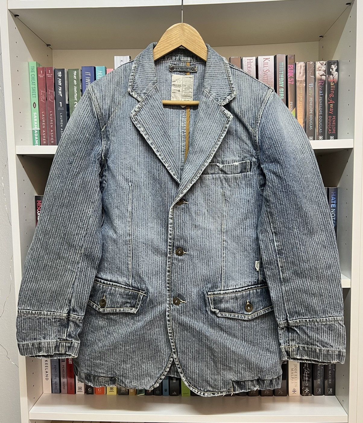 image of Oilcake Japan Denim Jacket, Men's (Size Medium)