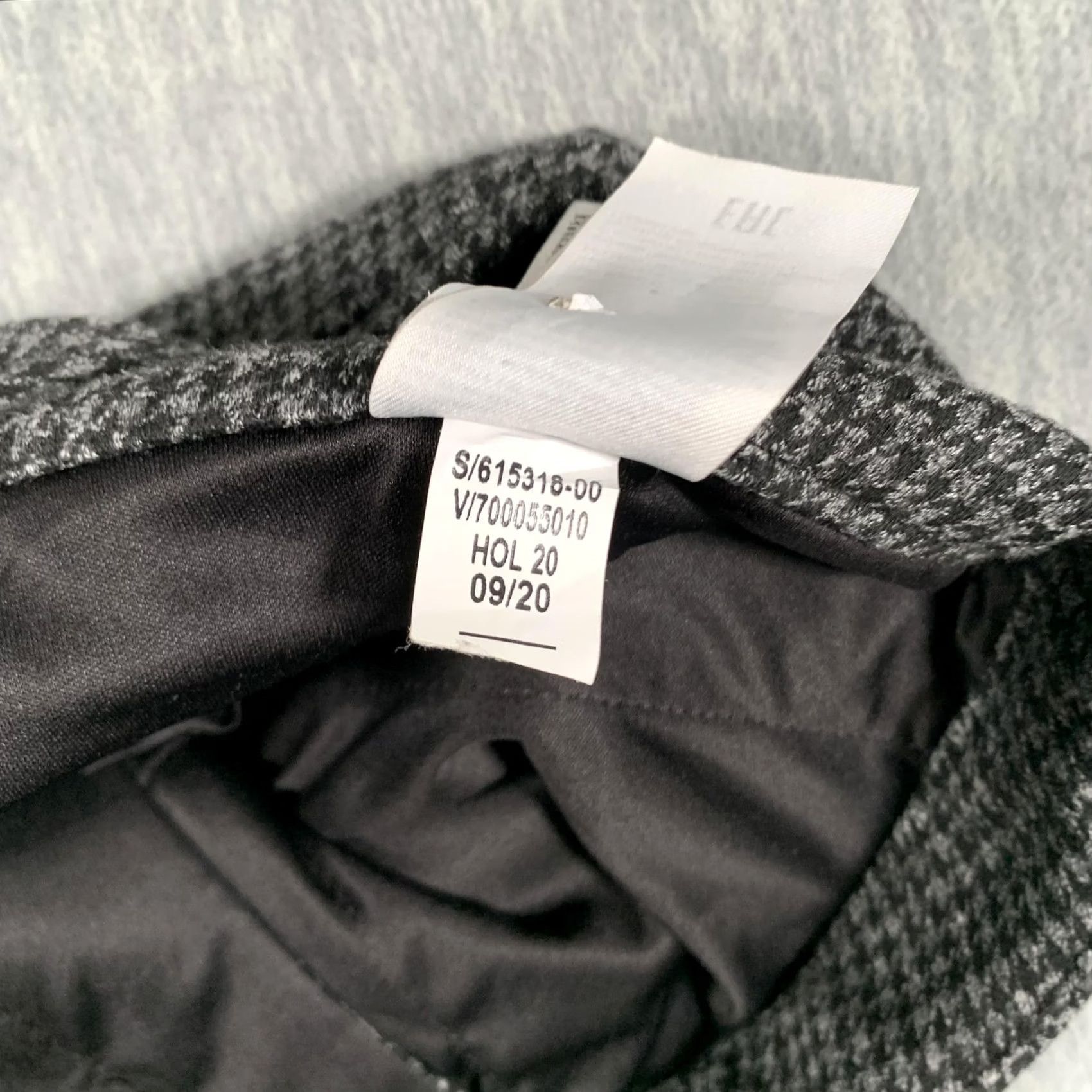Banana Republic Banana Republic Pants Womens 10 Gray Check Straight Leg Lined Stretch Dressy Size 32" / US 10 / IT 46 - 7 Thumbnail