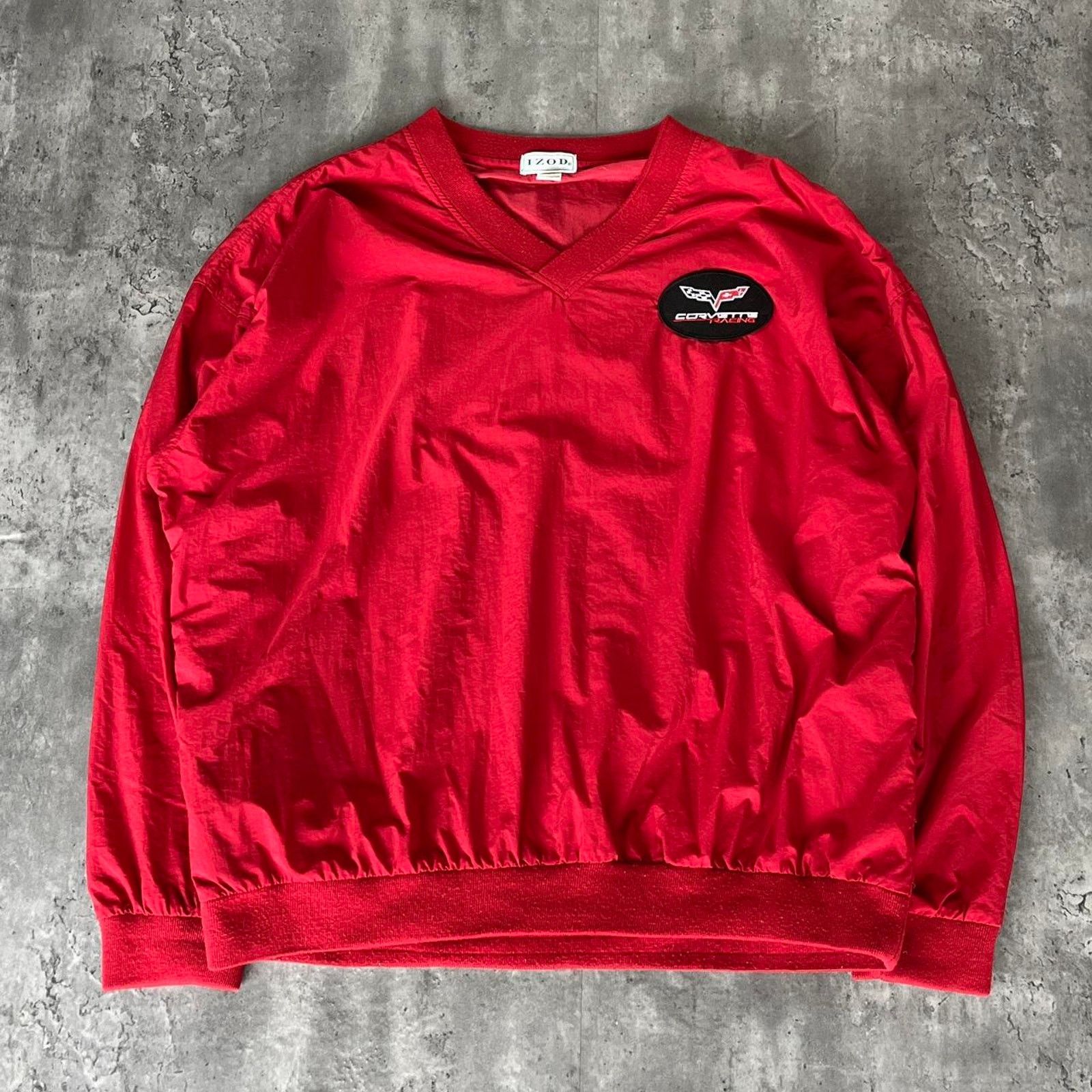 Chevrolet × NASCAR Crazy Vintage Y2K Corvette Racing Baggy Sweatshirt Overshirt Size US XL / EU 56 / 4 - 1 Thumbnail