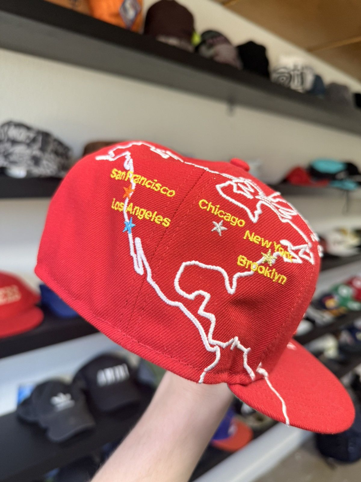 Supreme Supreme Lighting World Hat Size ONE SIZE - 3 Thumbnail