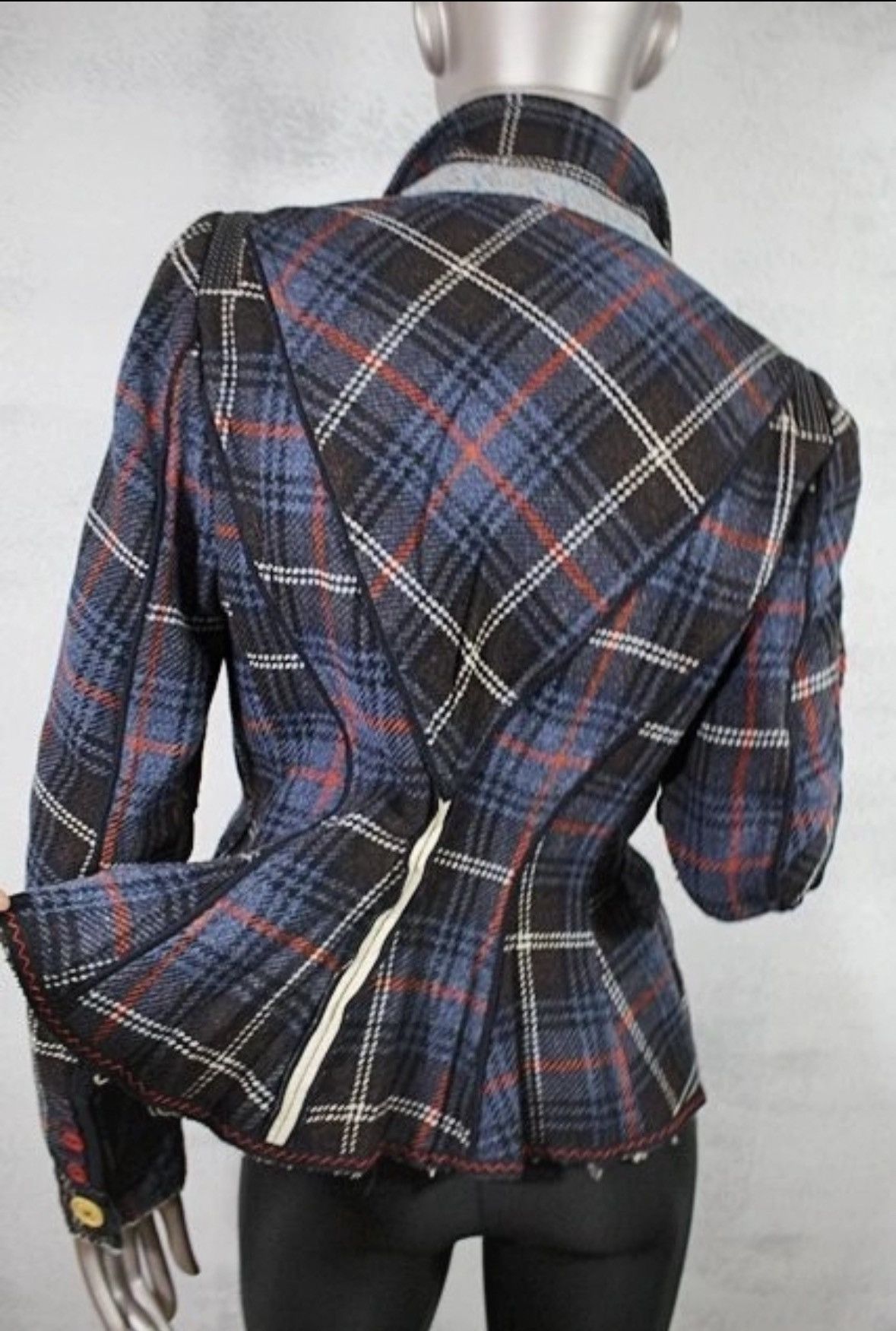 Japanese Brand × Marithe + Francois Girbaud Wooo jacket avant garde Size S / US 4 / IT 40 - 1 Thumbnail