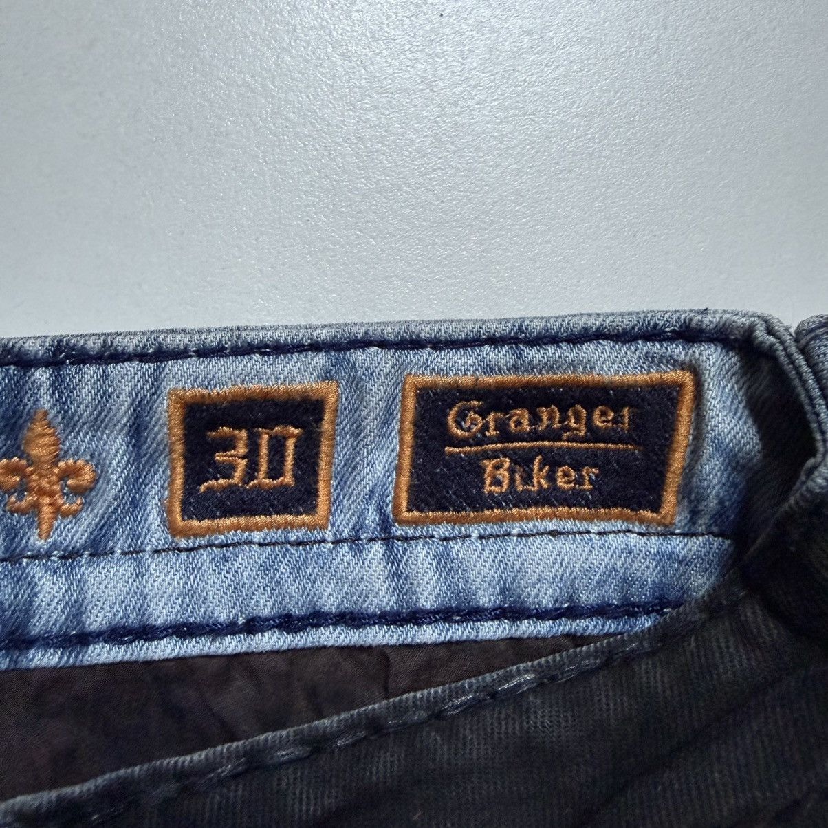 Rock Revival Rock Revival Granger Biker Black Jeans Size US 32 / EU 48 - 8 Thumbnail