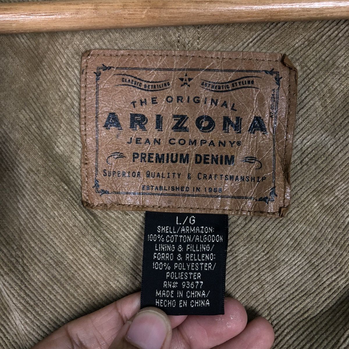 Japanese Brand 🔥Vintage Denim Biker Jacket Arizona Issey Miyake Japan Size US L / EU 52-54 / 3 - 16 Thumbnail