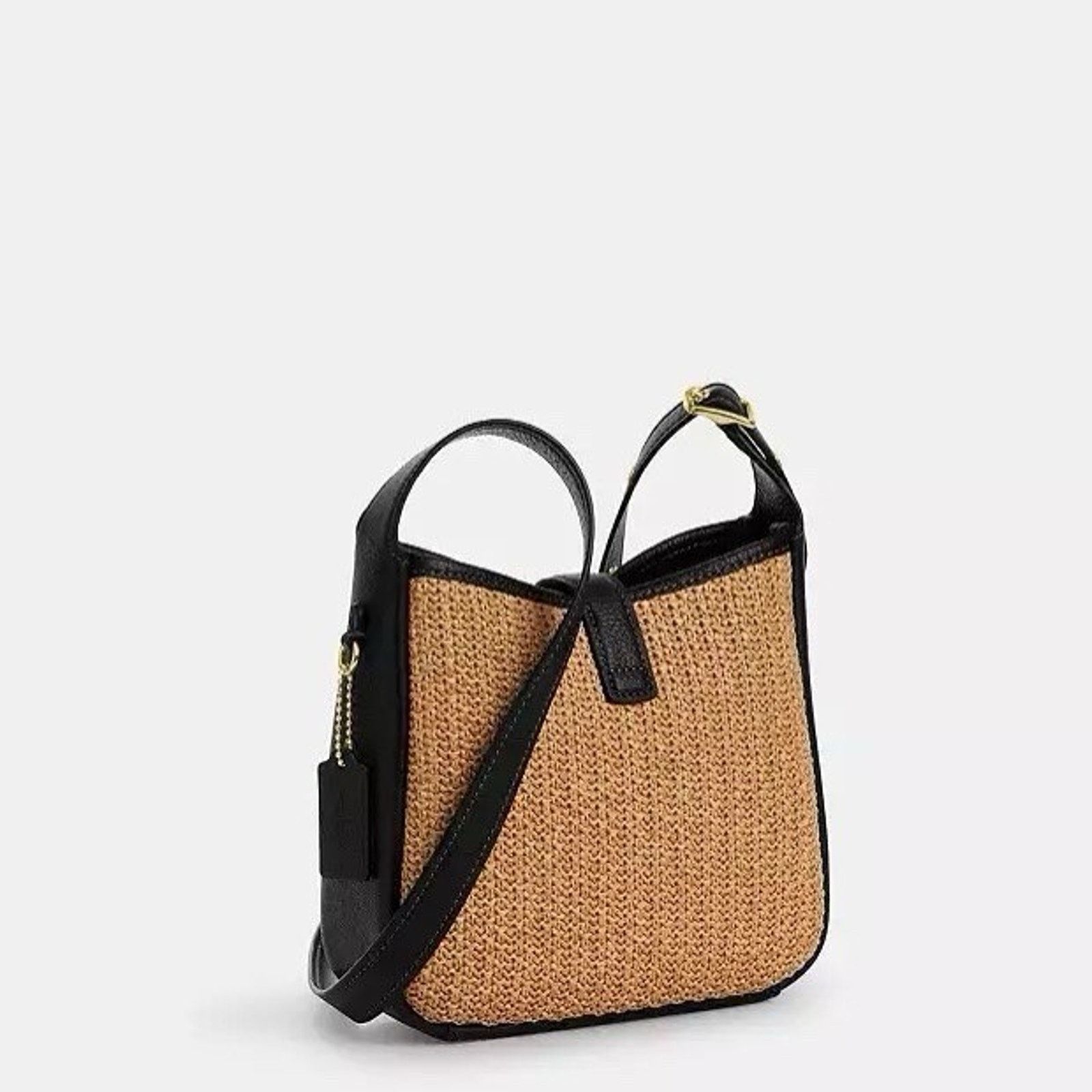 Coach NWT Coach Hadley Mini Crossbody Bag CAL61 Im/Toast/Black Size ONE SIZE - 9 Thumbnail