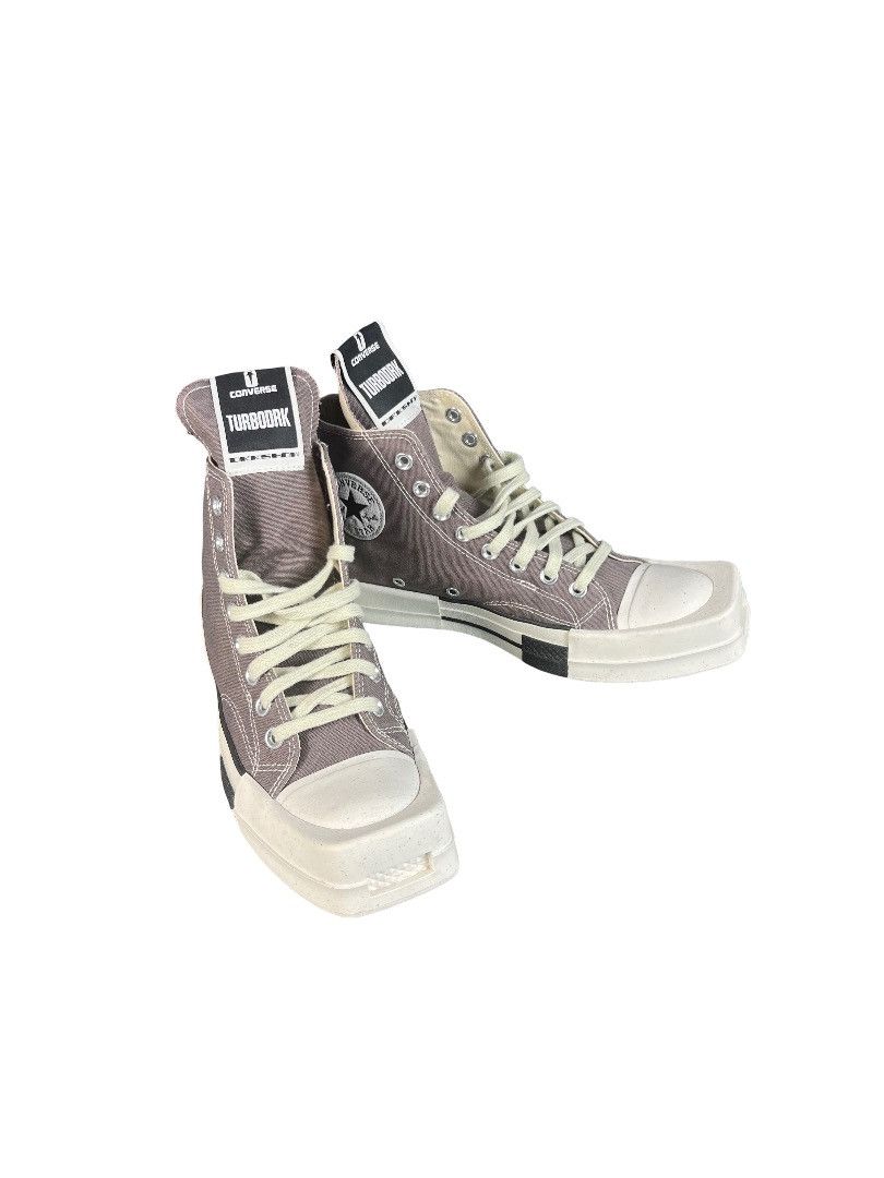 Rick Owens Rick Owens DRKSHDW x Converse Turbodrk High Sneakers Size US 8 / EU 41 - 4 Thumbnail