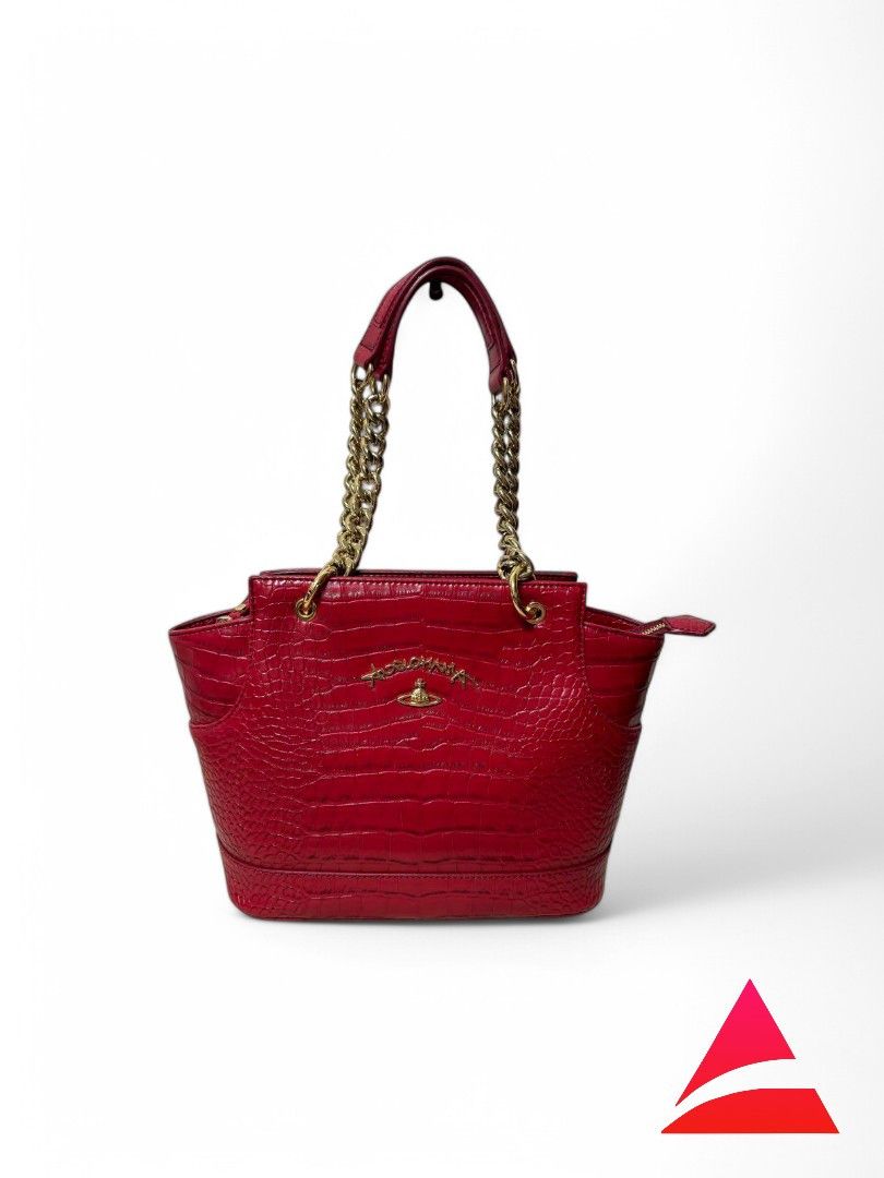 Vivienne Westwood Vivienne Westwood - Anglomania Crocodile Embossed Handbag Size ONE SIZE - 1 Thumbnail