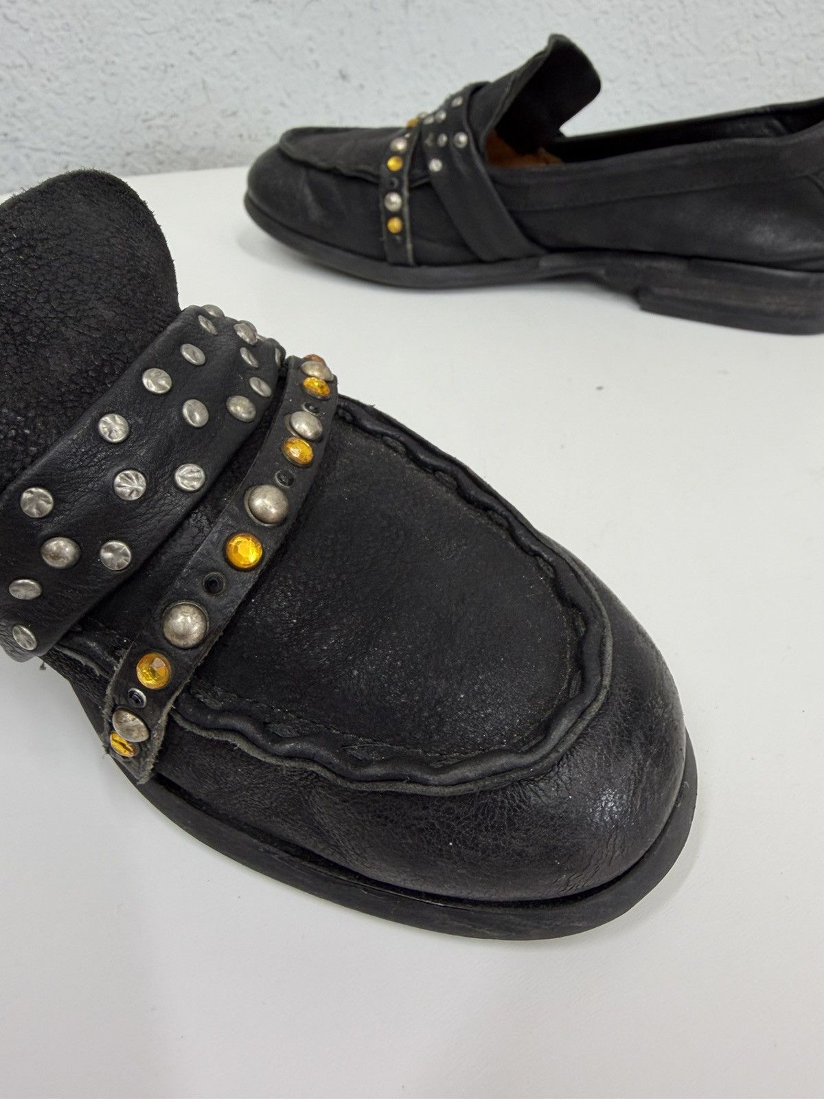 A.S.98 A.S.98 Avant Garde Archive Leather Belted Biker Boots Grunge Size US 8 / IT 38 - 11 Thumbnail
