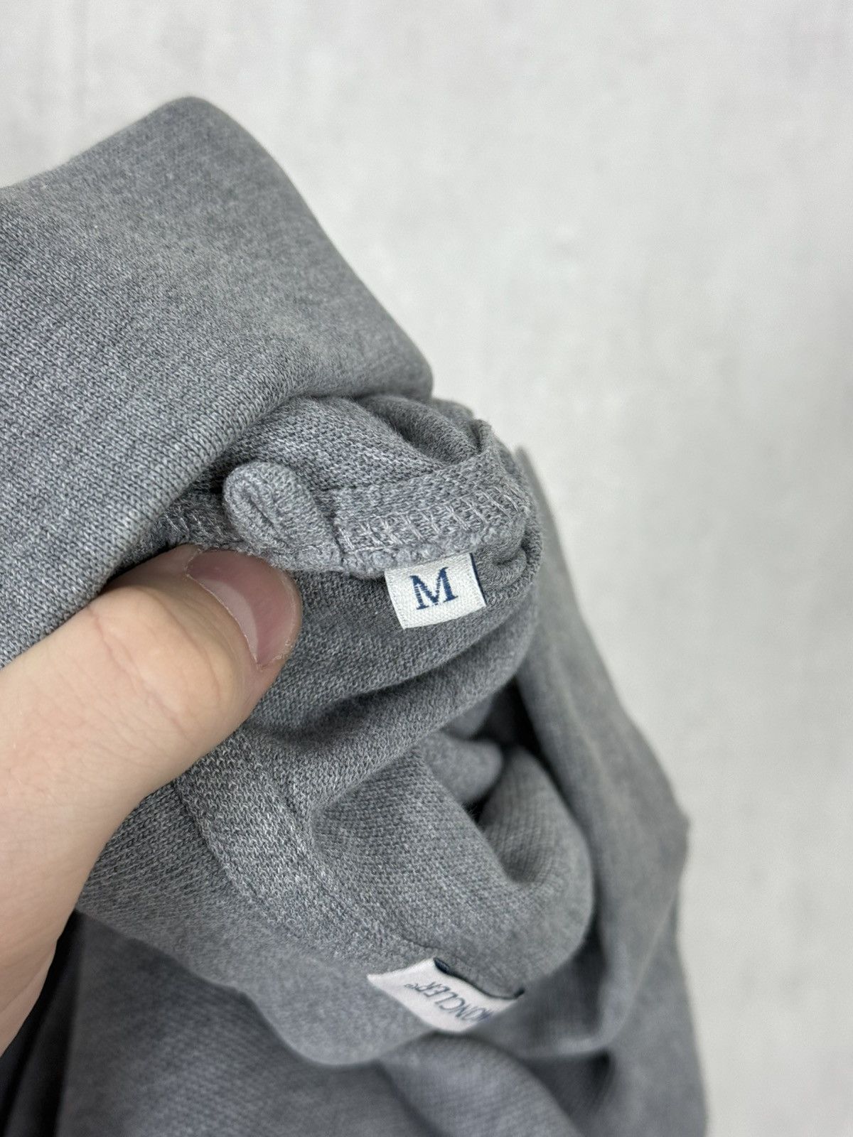 Moncler Moncler Men’s Grey Polo Shirt Size M Size US M / EU 48-50 / 2 - 18 Thumbnail