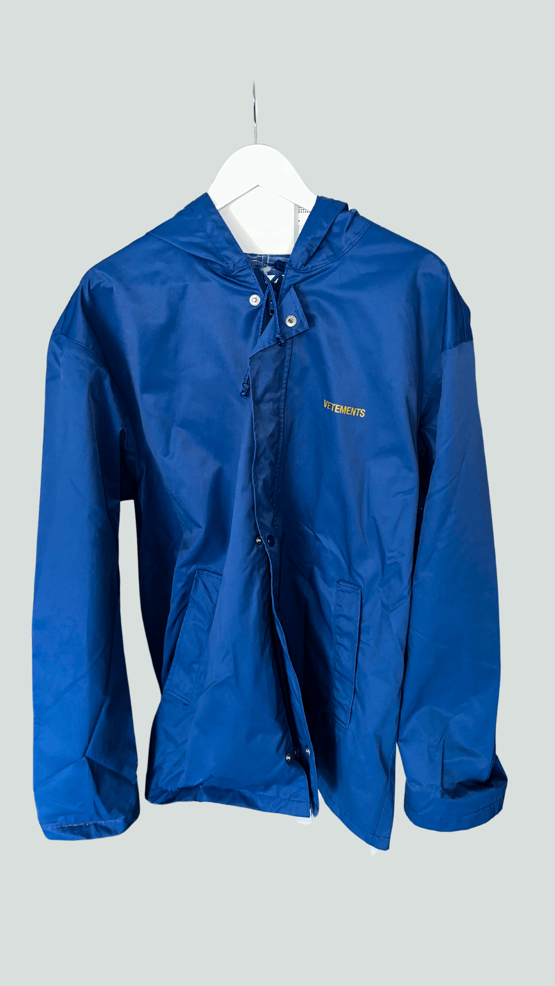 Vetements Vetements Blue Raincoat Size US L / EU 52-54 / 3 - 2 Thumbnail