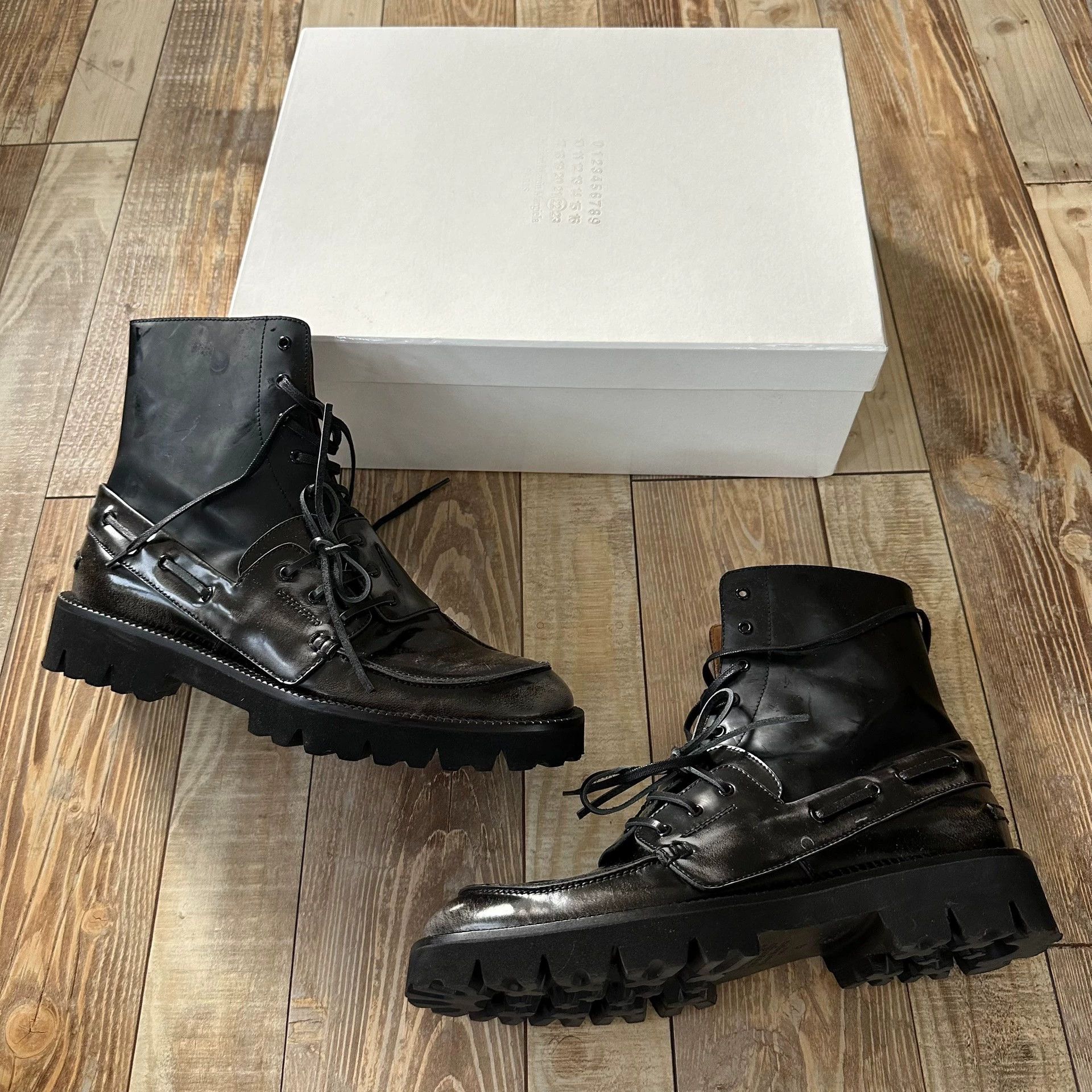 Maison Margiela Maison Martin Margiela Campus Replica Boots | Grailed