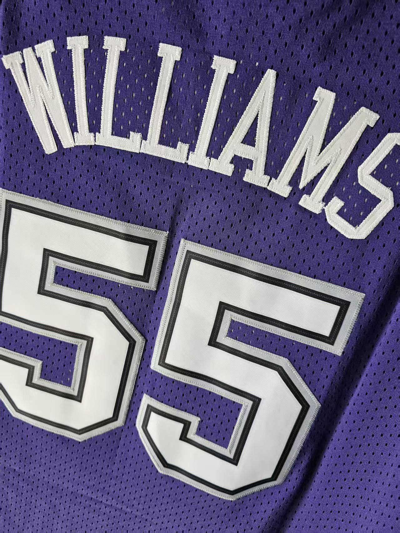 NBA Sacramento Kings 55 Jason Williams Jersey Stitched Size US M / EU 48-50 / 2 - 4 Thumbnail
