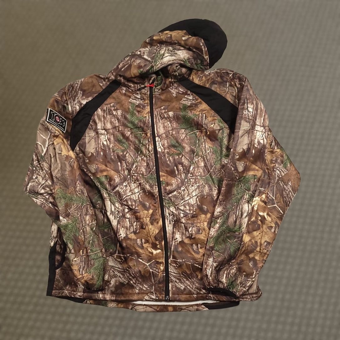 Realtree 10X RealTree Camo Hunting Jacket Men’s 2XL Full Zip Pockets Size US XXL / EU 58 / 5 - 1 Thumbnail