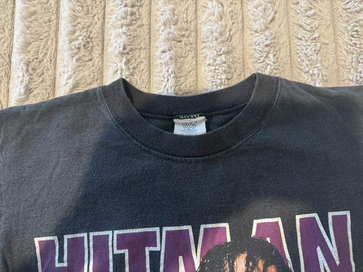 WWF RARE 90s bret hart the hitman 1993 wrestling thrash sunfaded Size US S / EU 44-46 / 1 - 5 Thumbnail