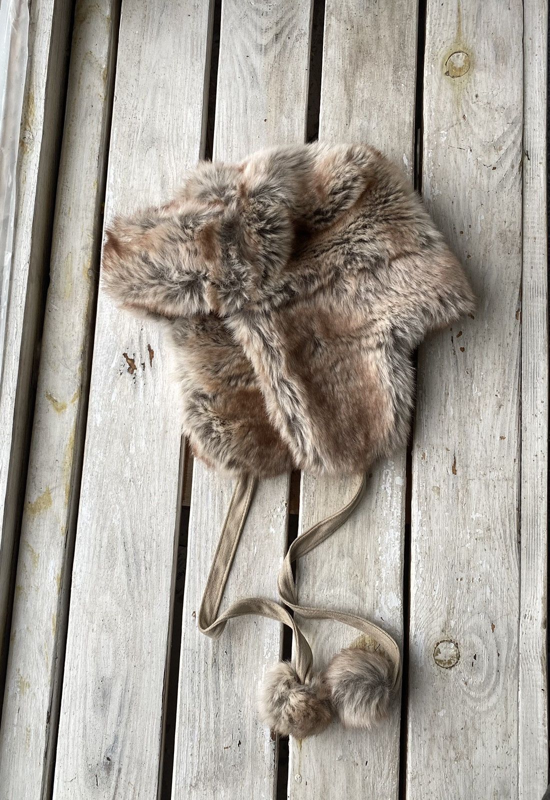 Japanese Brand × Vintage Y2K HYPE FUZZY MOHAIRE AVIATOR USSR USHANKA HAT bubble Size ONE SIZE - 1 Thumbnail